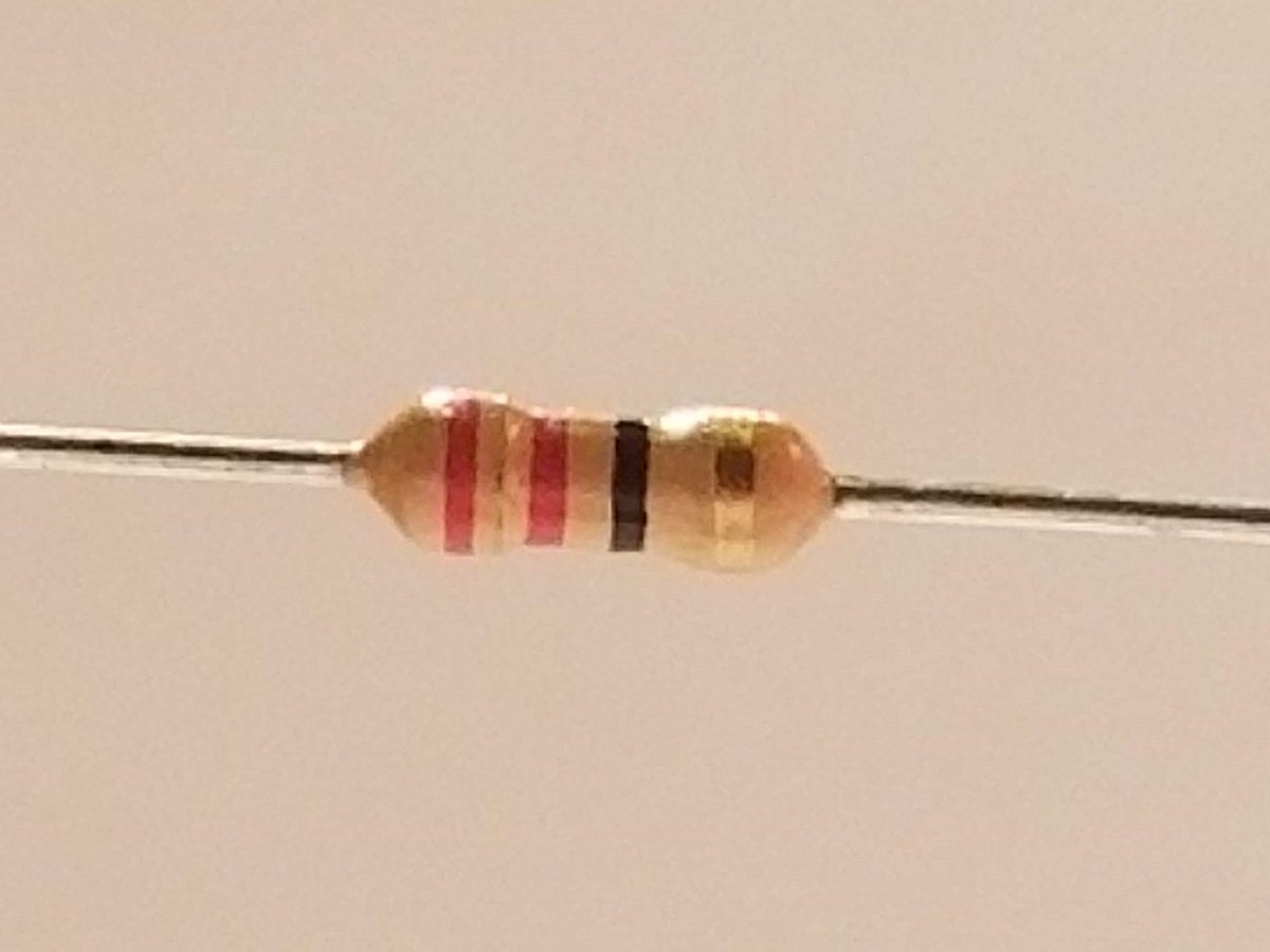 Picture of 22 Ohm Resistor