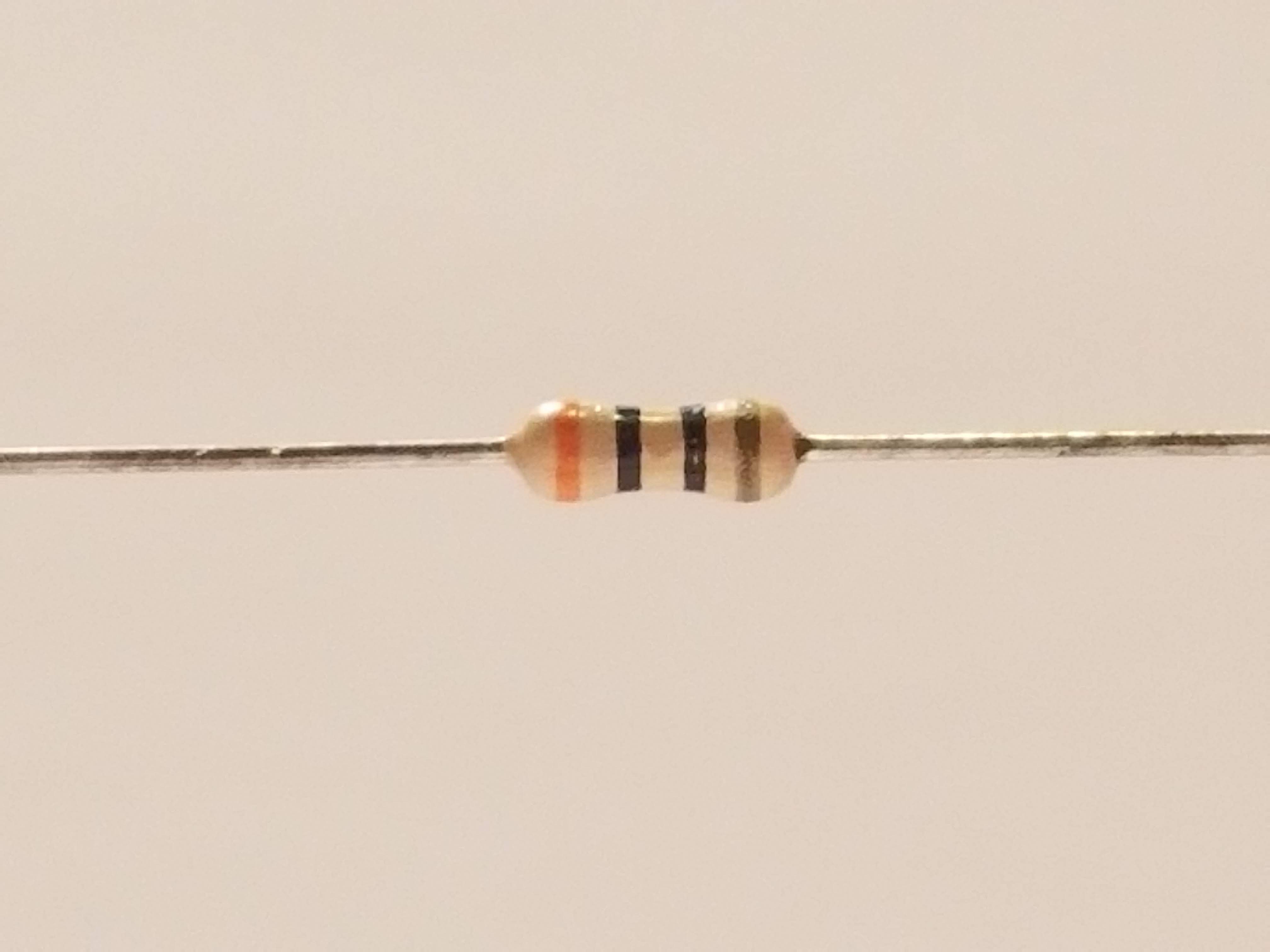 Picture of 30 Ohm Resistor