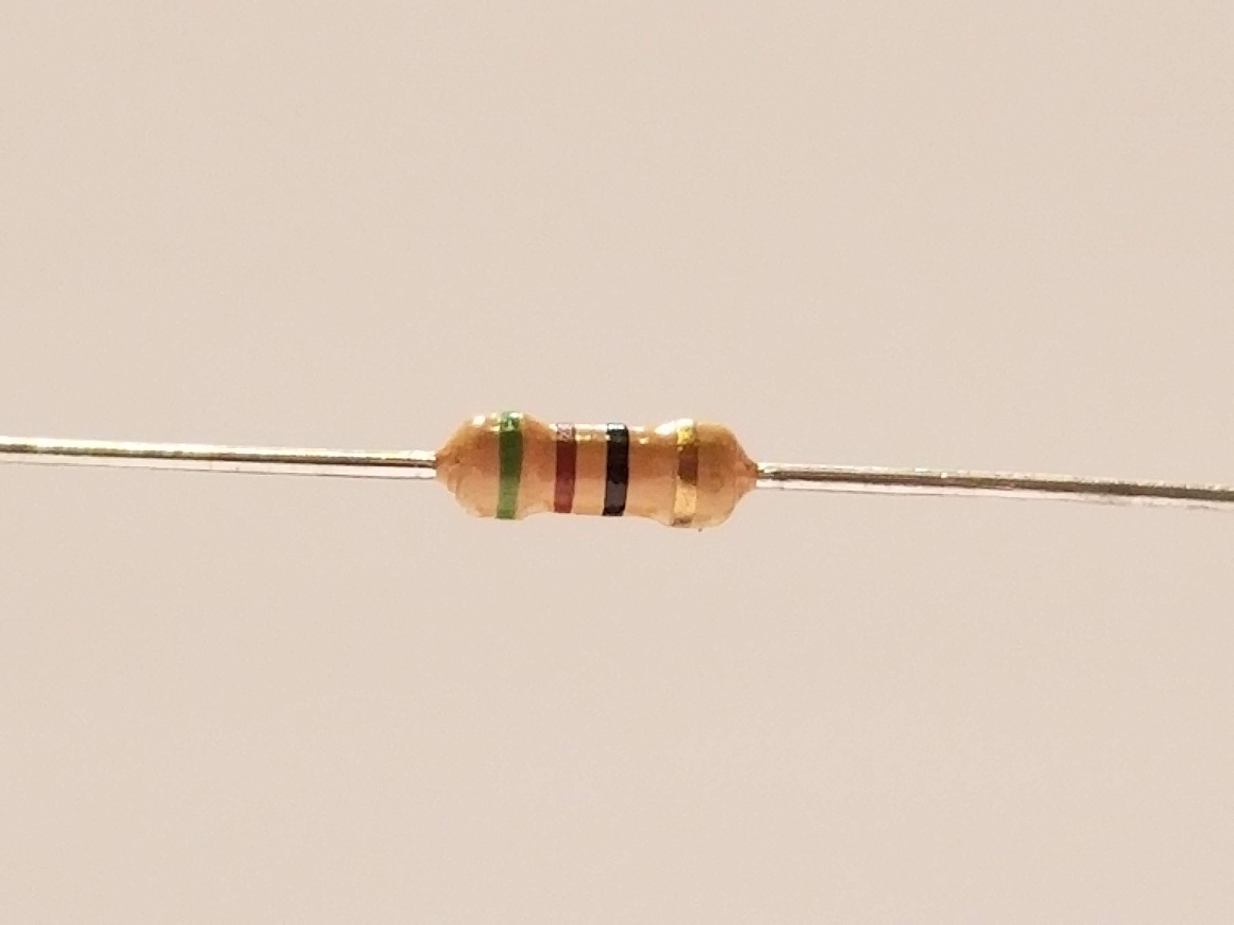 Picture of 51 Ohm Resistor
