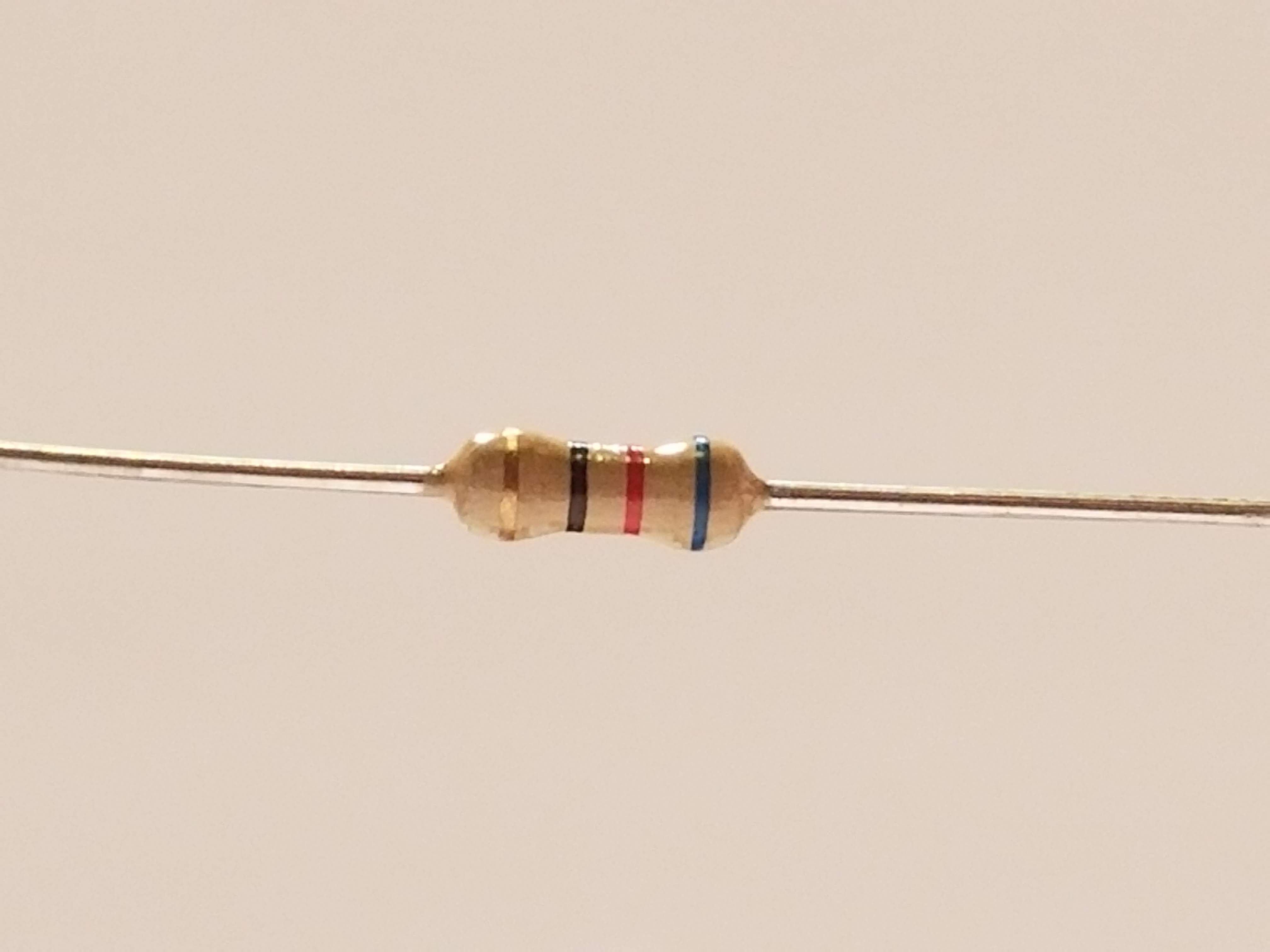 Picture of 62 Ohm Resistor