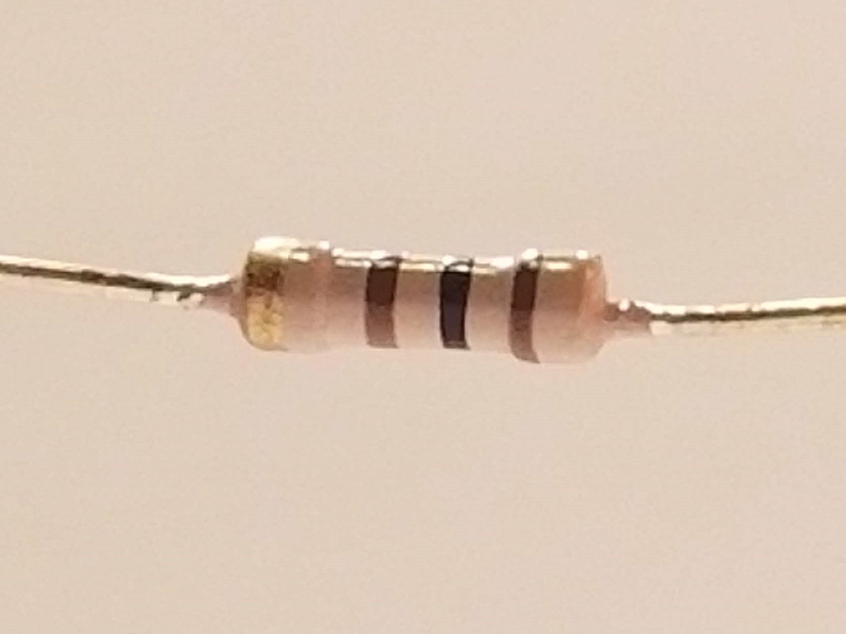 Picture of 100 Ohm Resistor