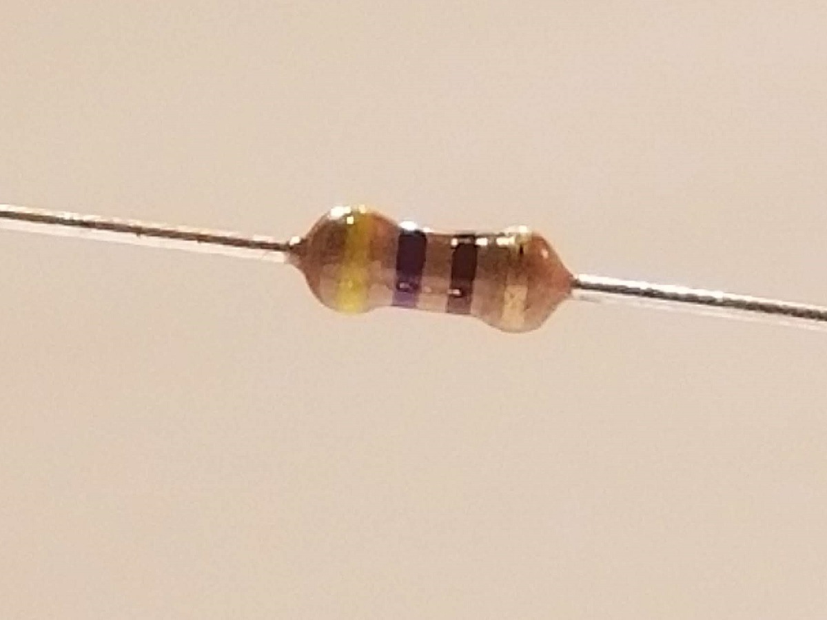 Picture of 470 Ohm Resistor