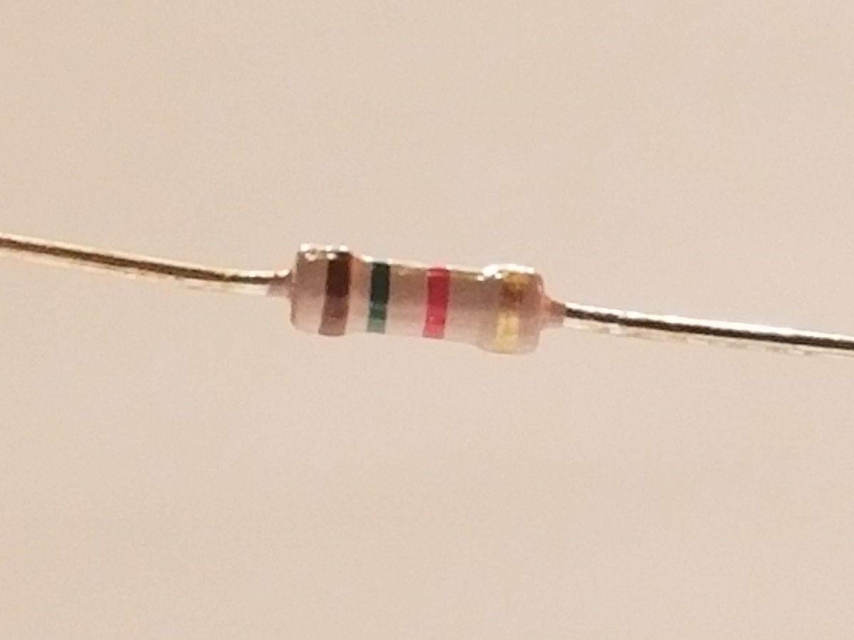 Picture of 1.5k Ohm Resistor