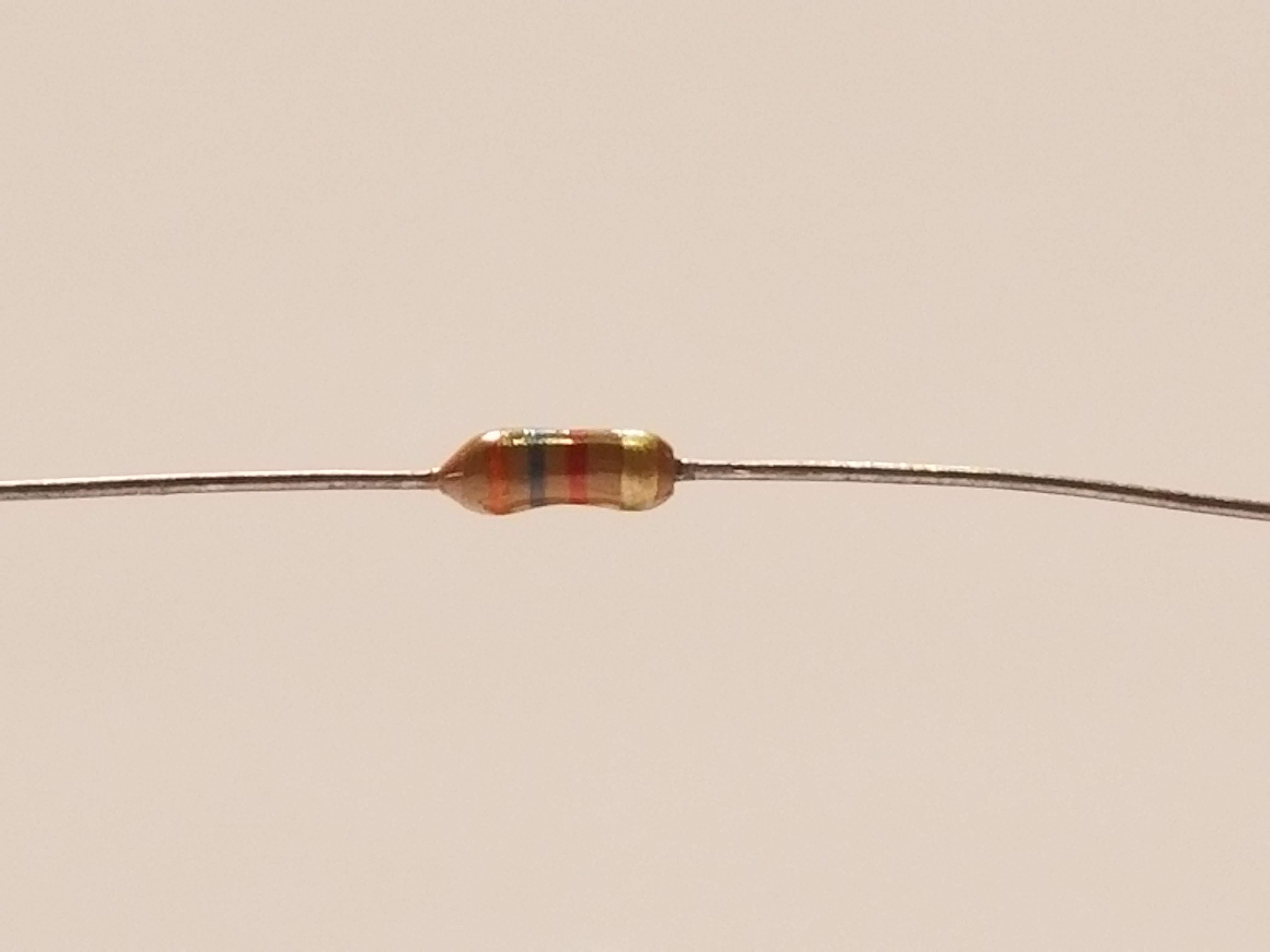 Picture of 3.6k Ohm Resistor