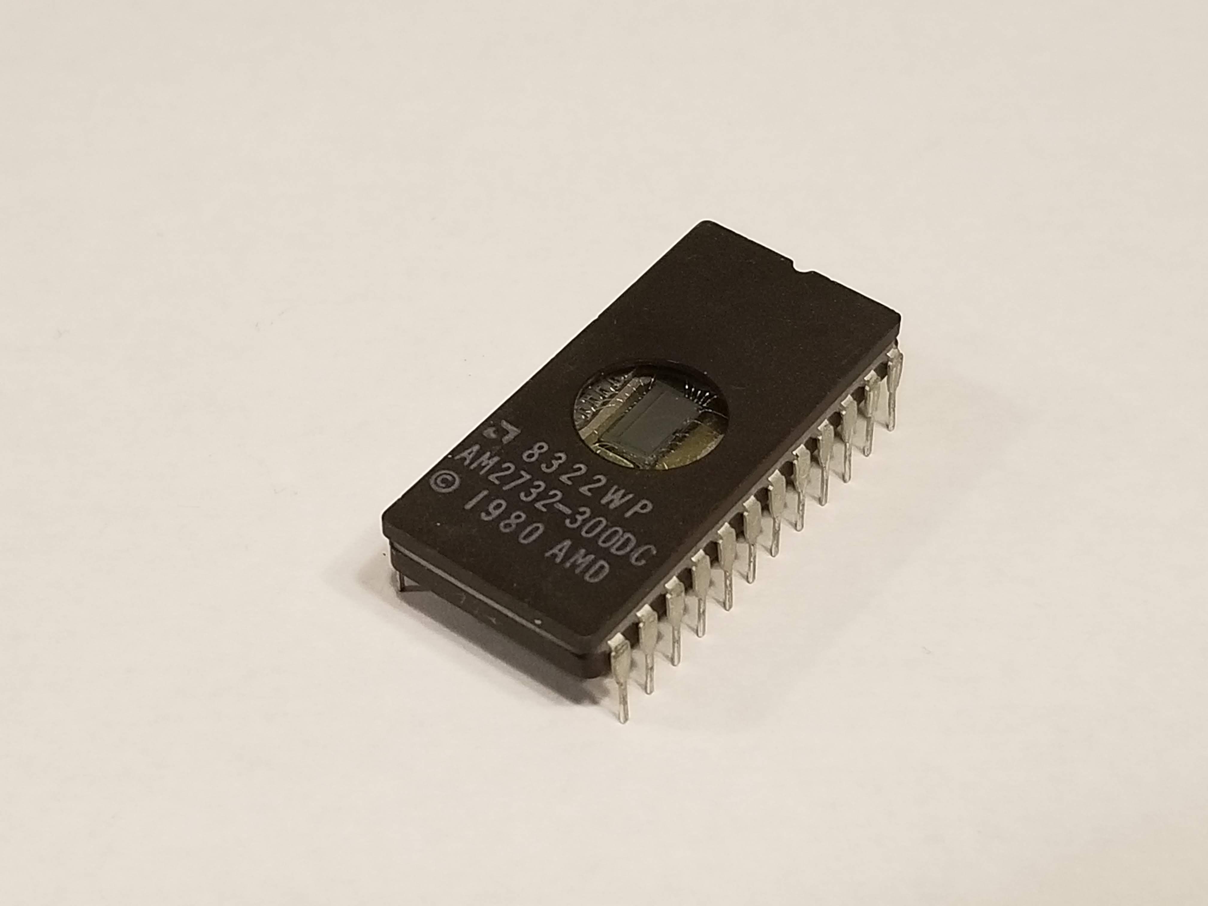 Picture of AM2732 EPROM