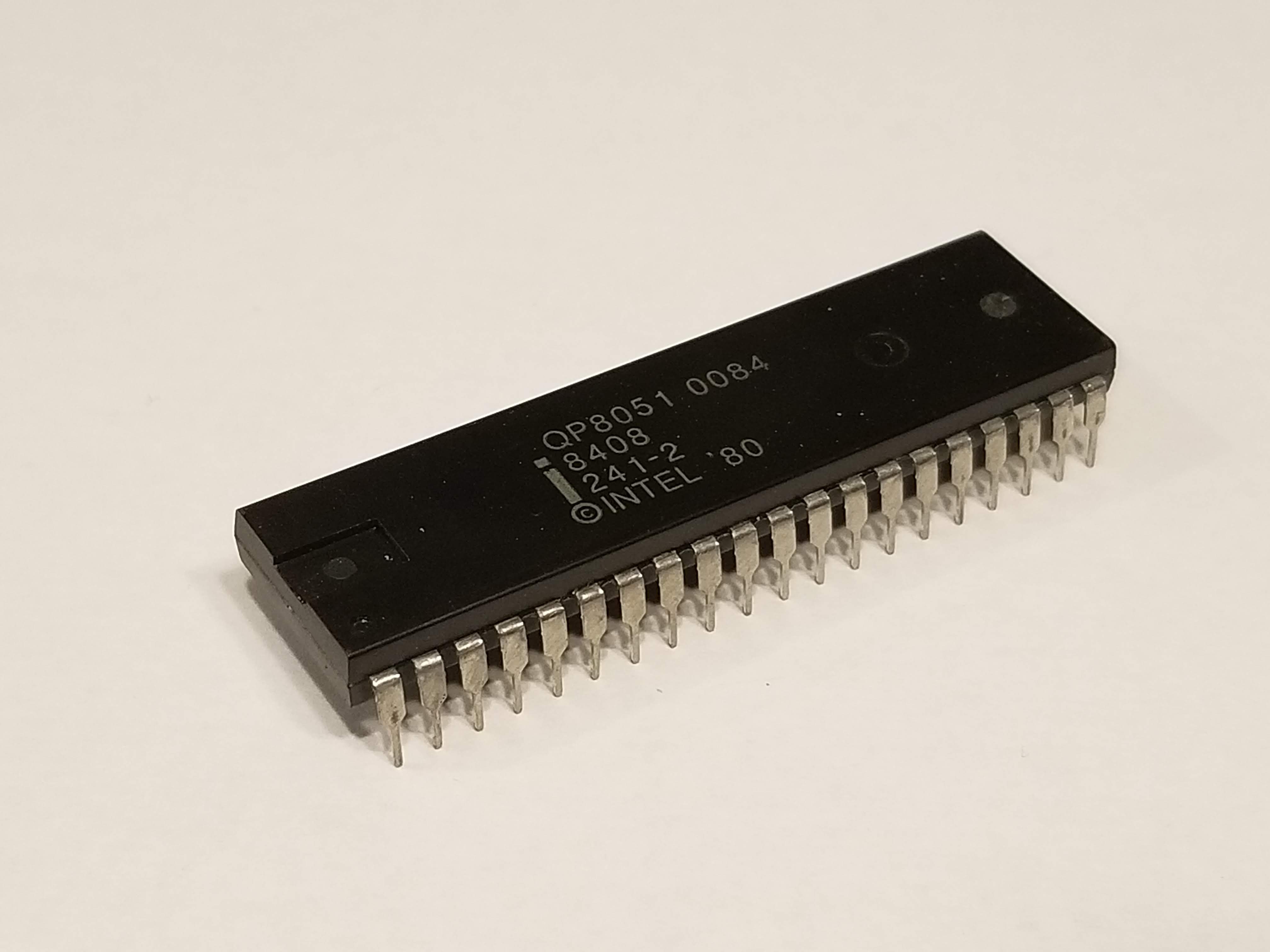 Picture of Intel 8051 8-bit Microcontroller