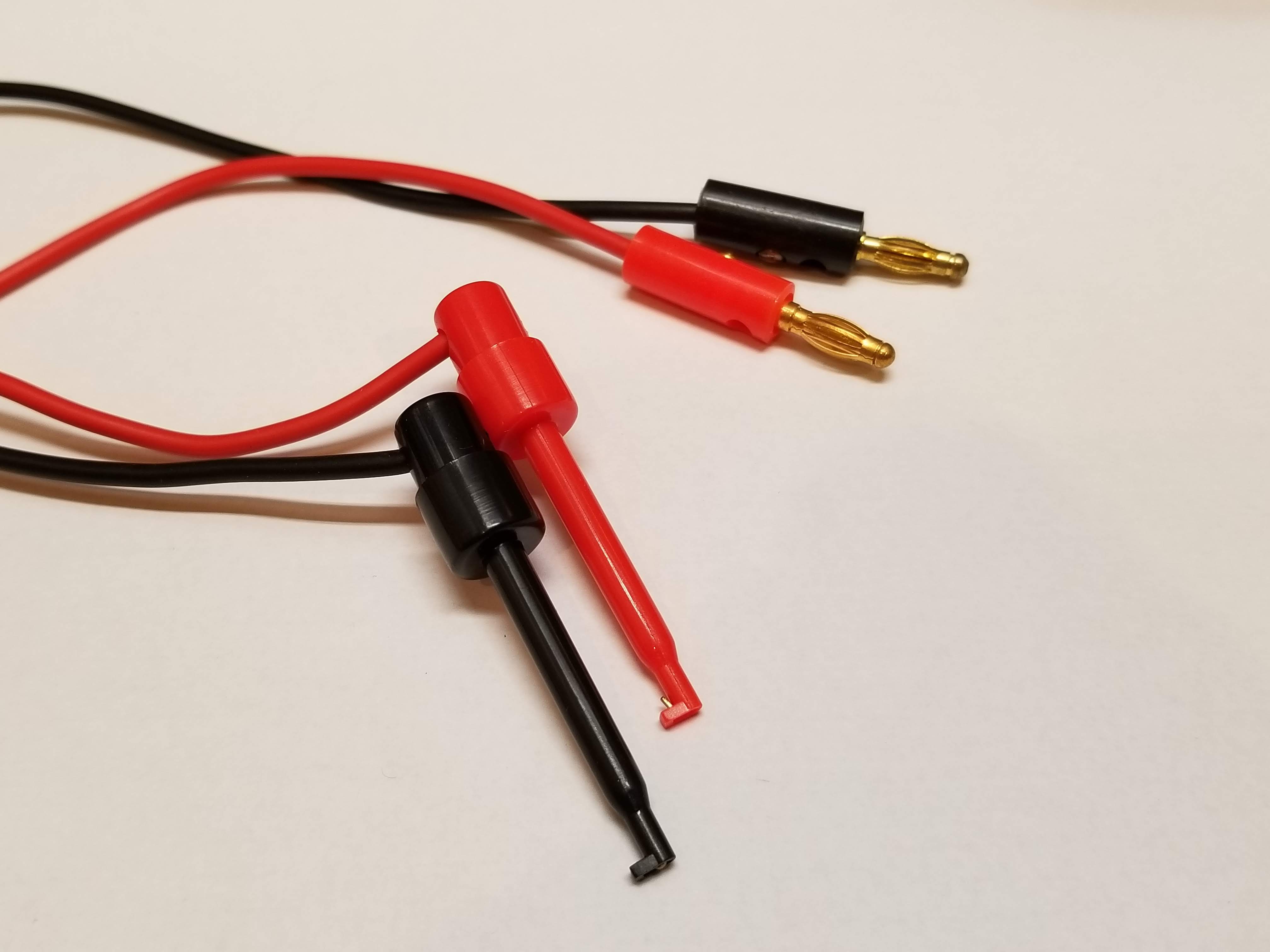 Picture of IC Hook to Banana Test Leads