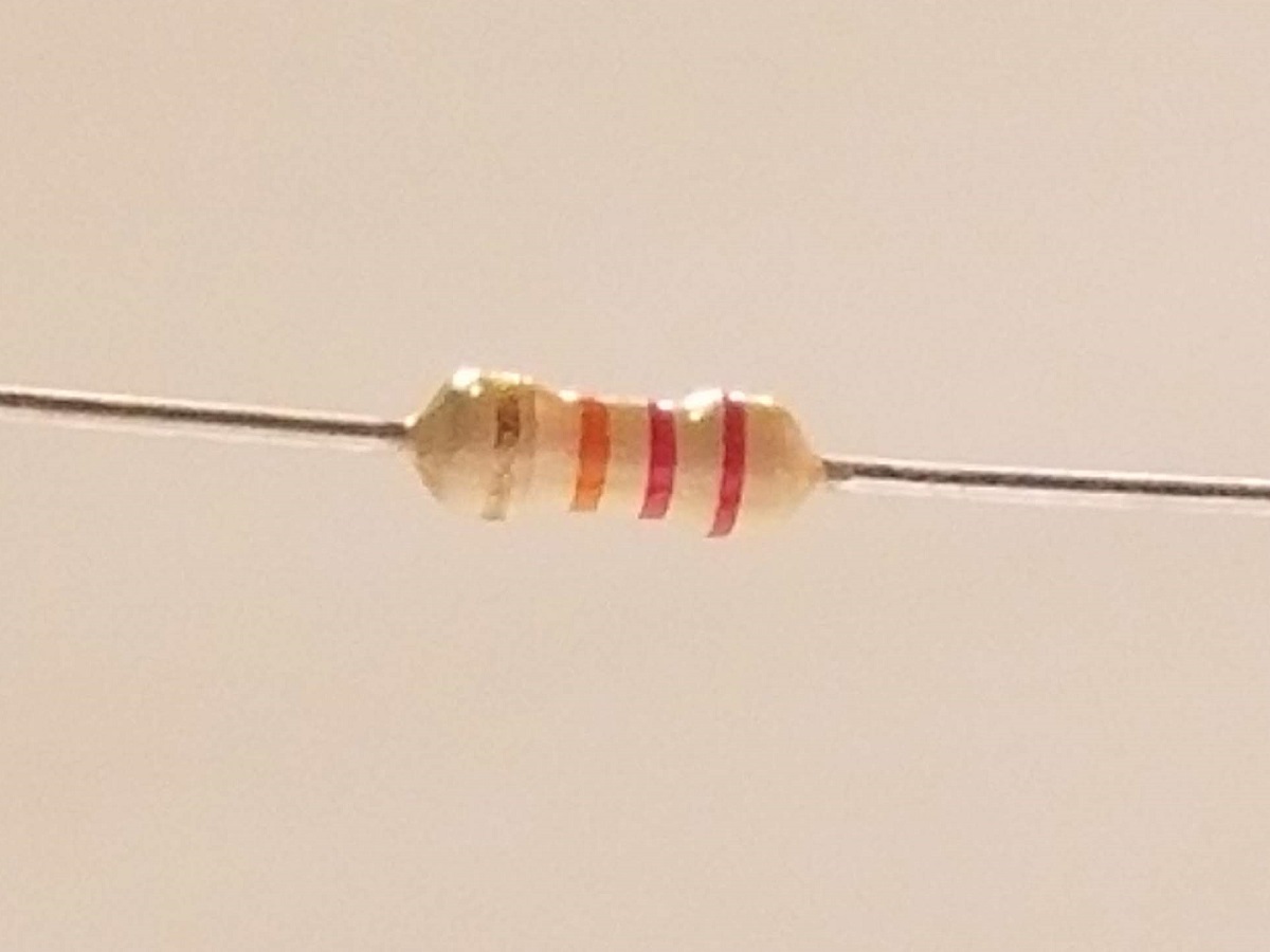 Picture of 22k Ohm Resistor