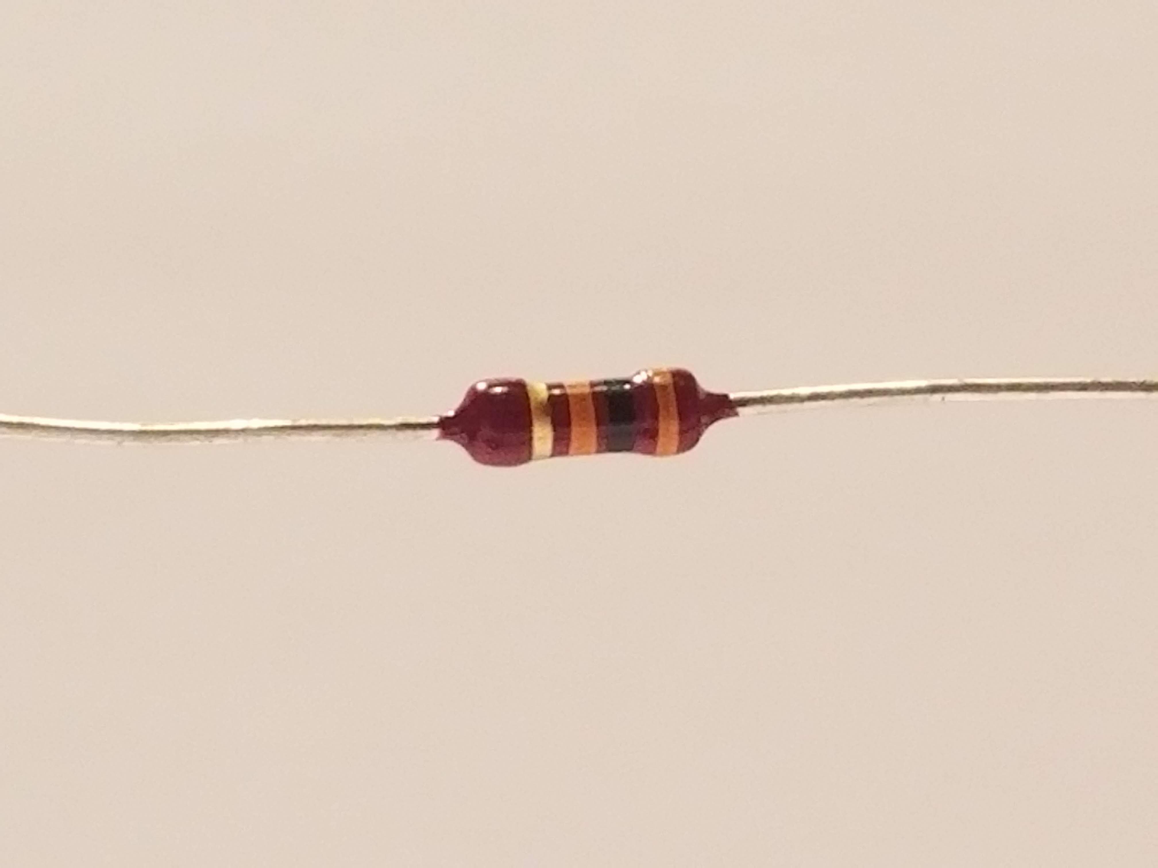 Picture of 30k Ohm Resistor