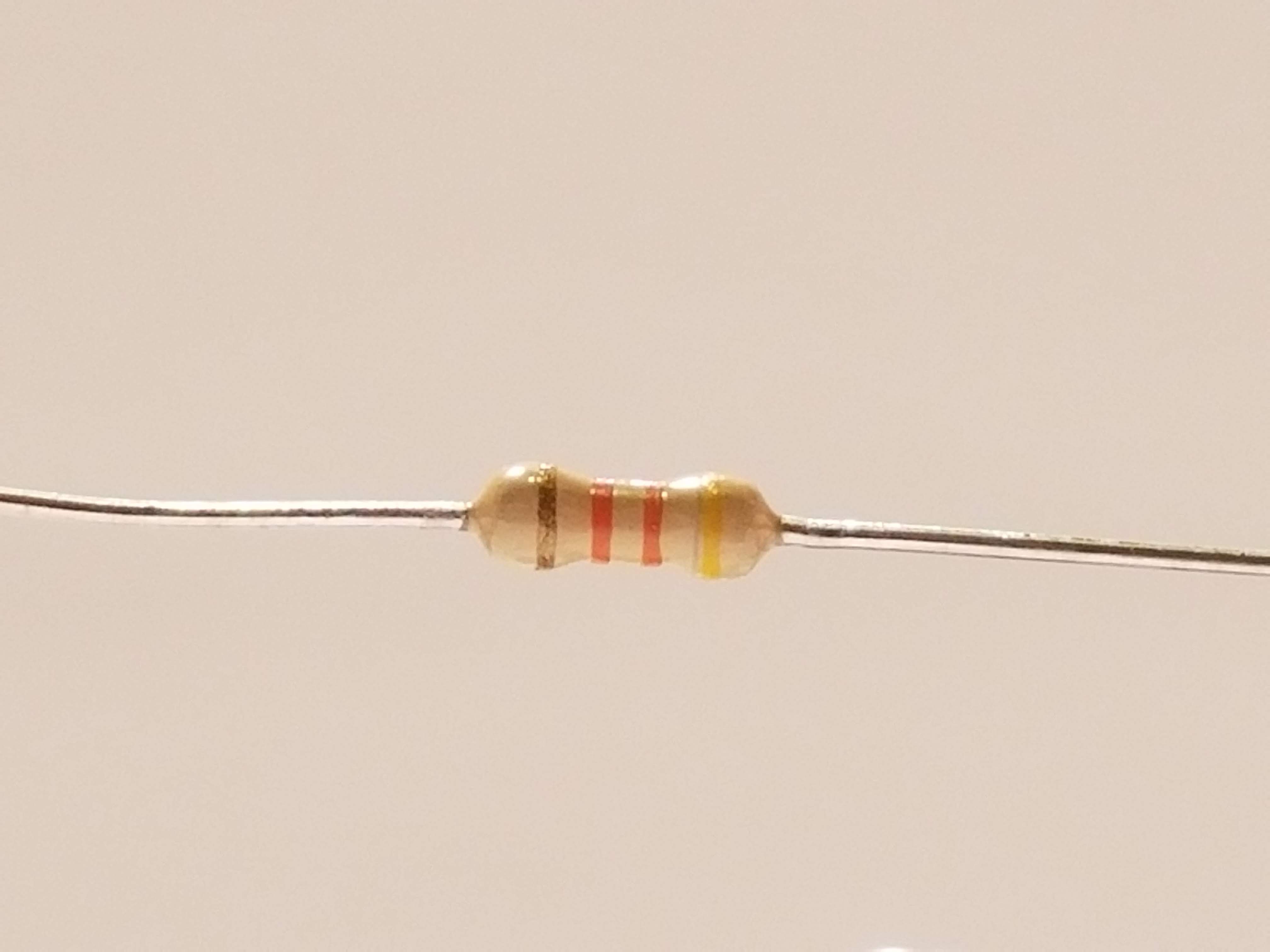 Picture of 43k Ohm Resistor