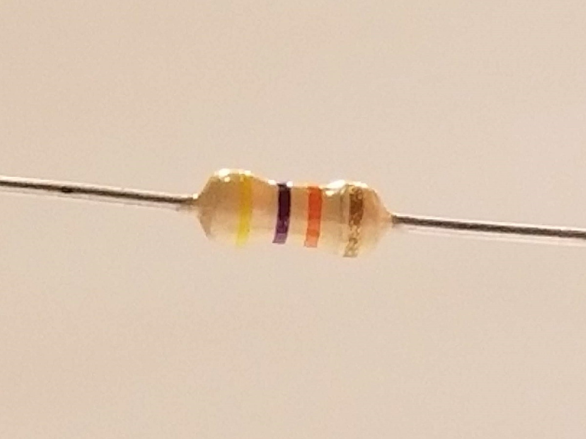Picture of 47k Ohm Resistor
