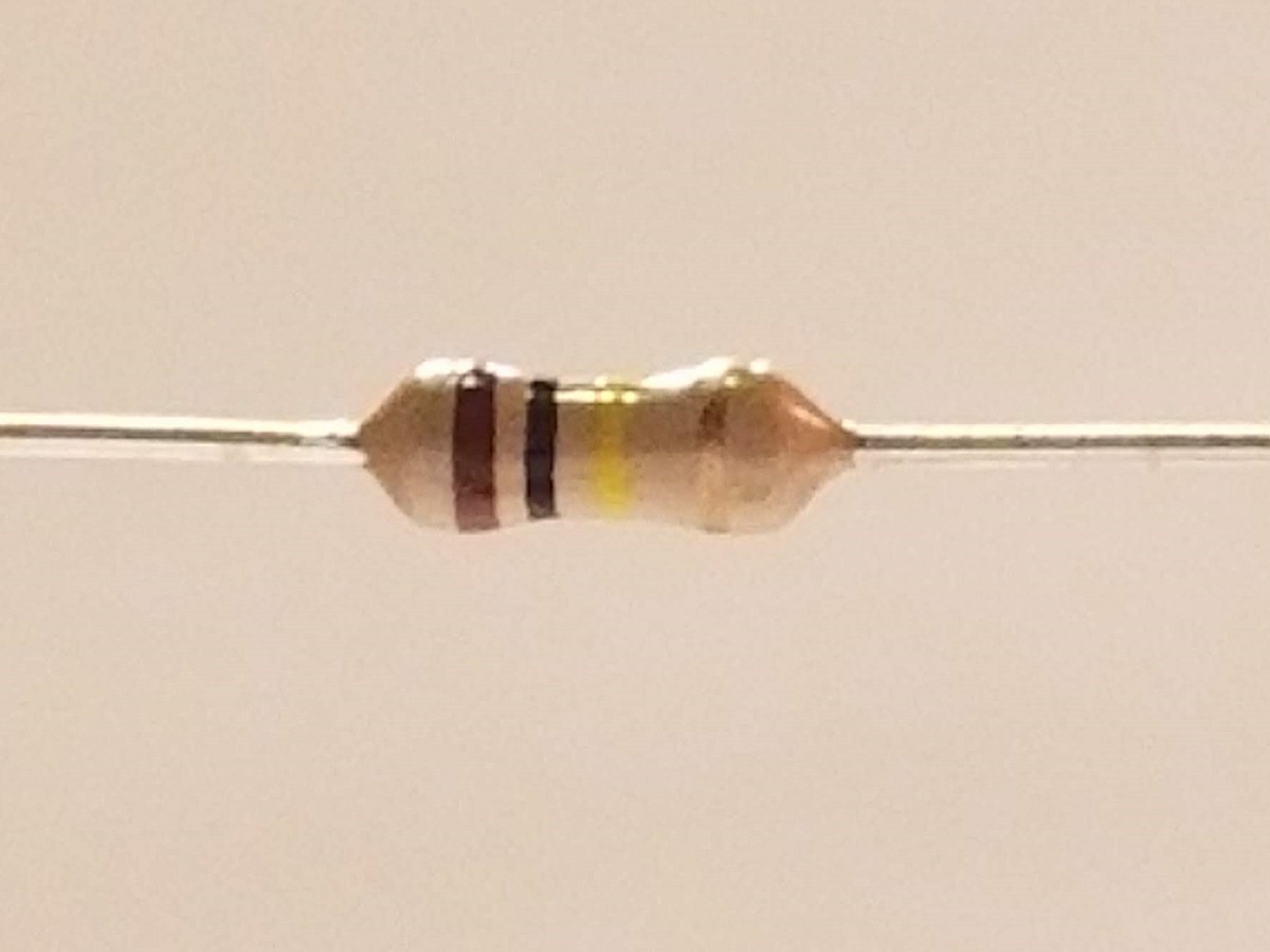 Picture of 100k Ohm Resistor