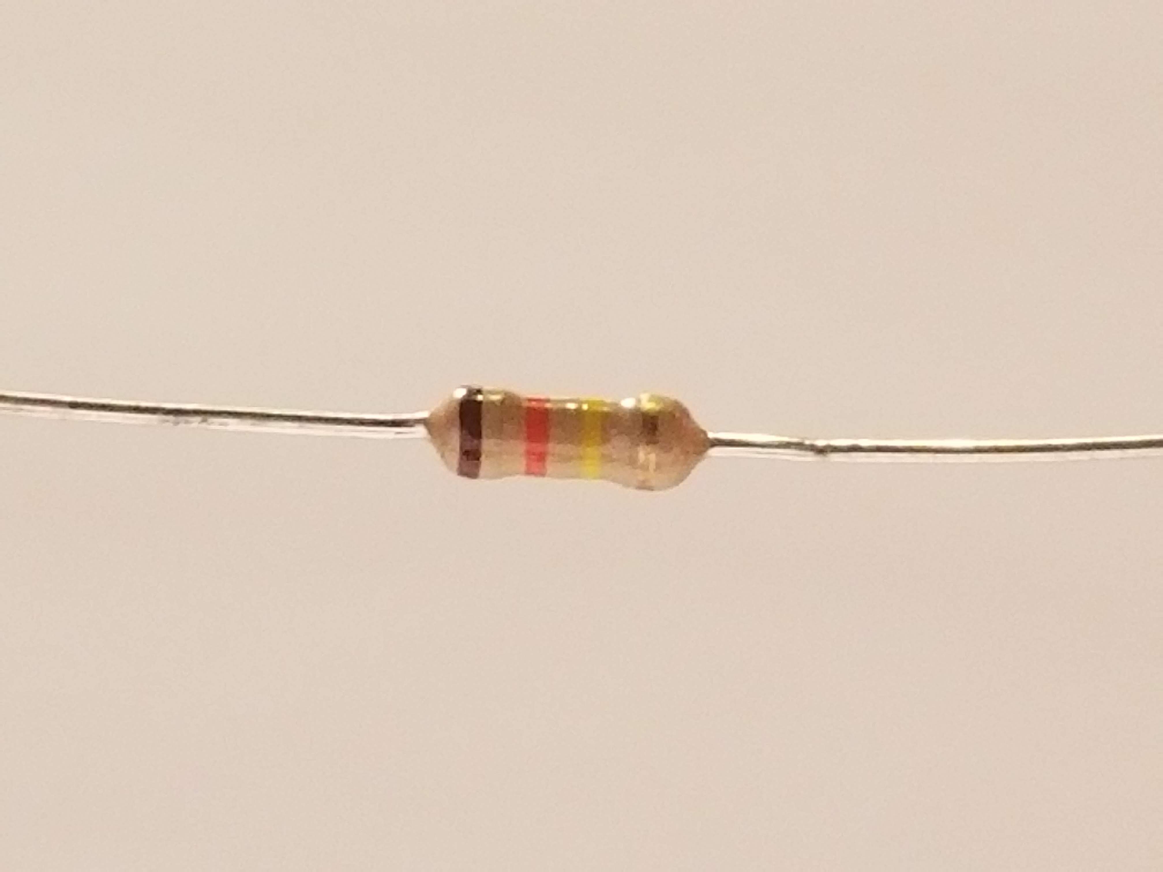 Picture of 130k Ohm Resistor