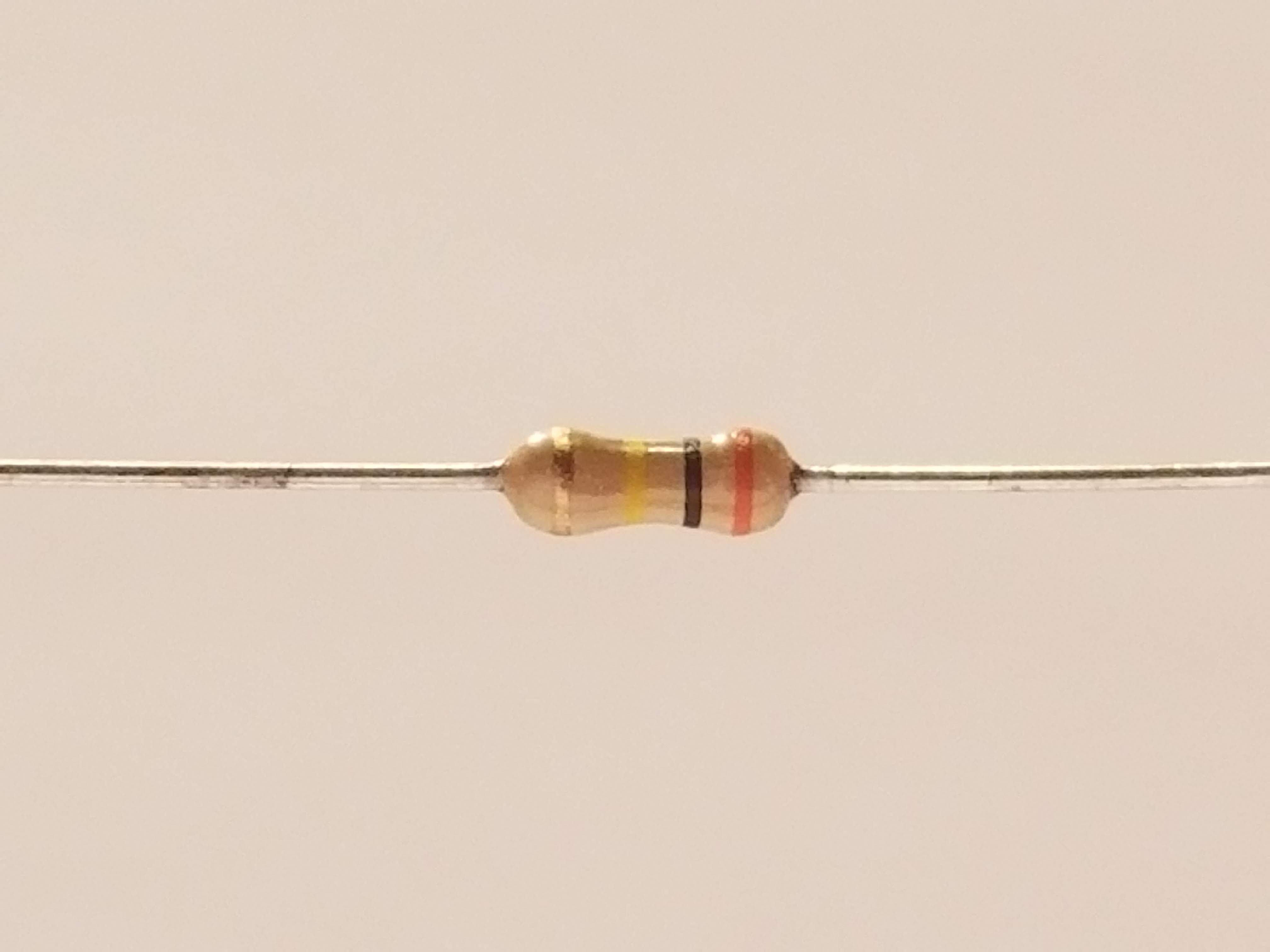 Picture of 300k Ohm Resistor