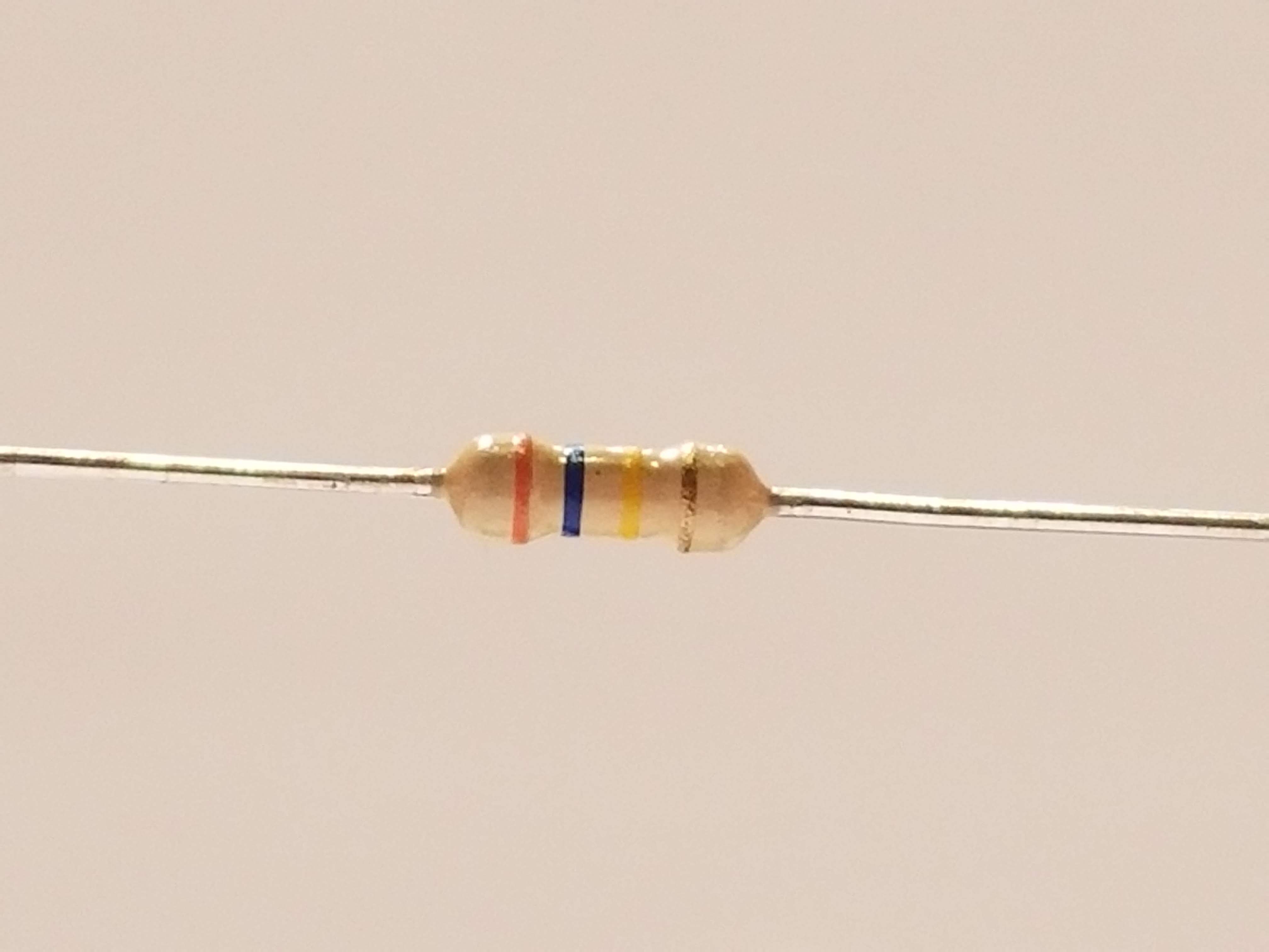 Picture of 360k Ohm Resistor