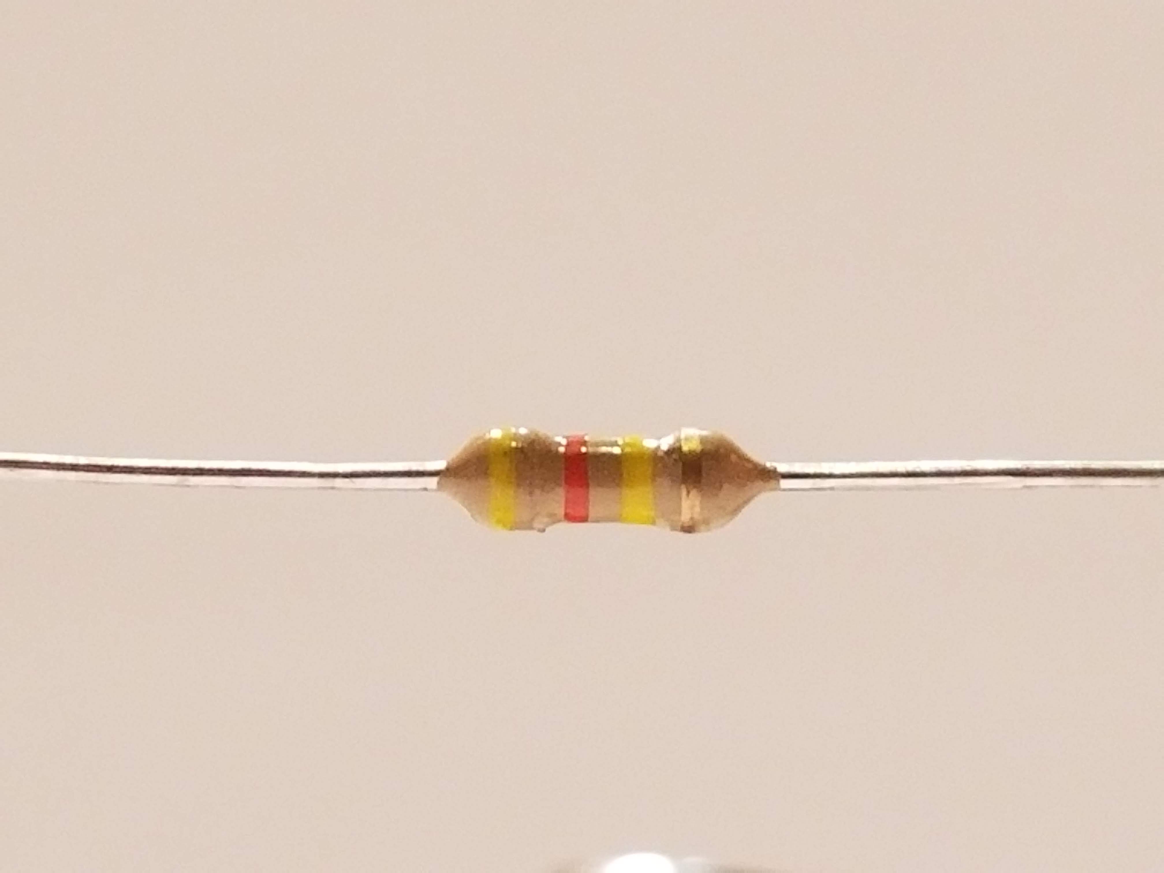 Picture of 430k Ohm Resistor