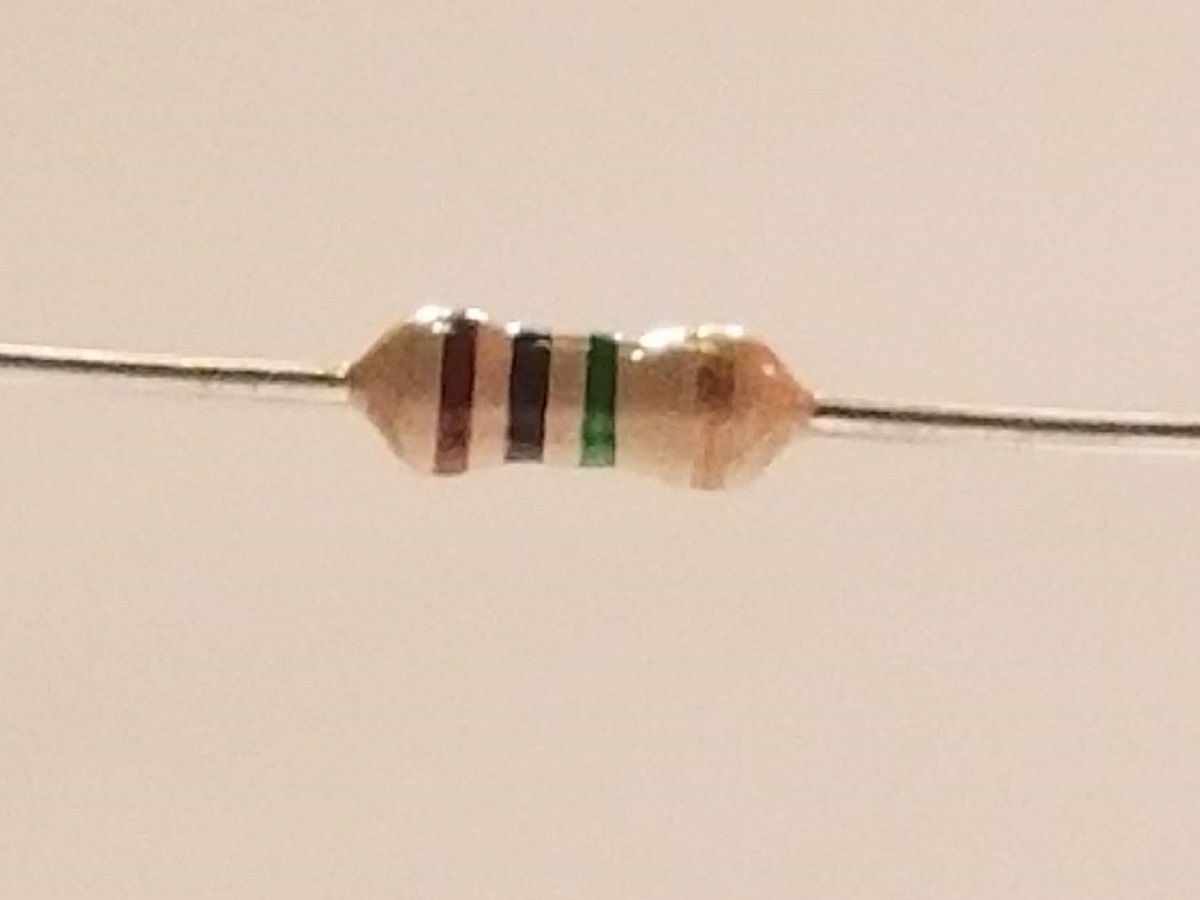 Picture of 1M Ohm Resistor