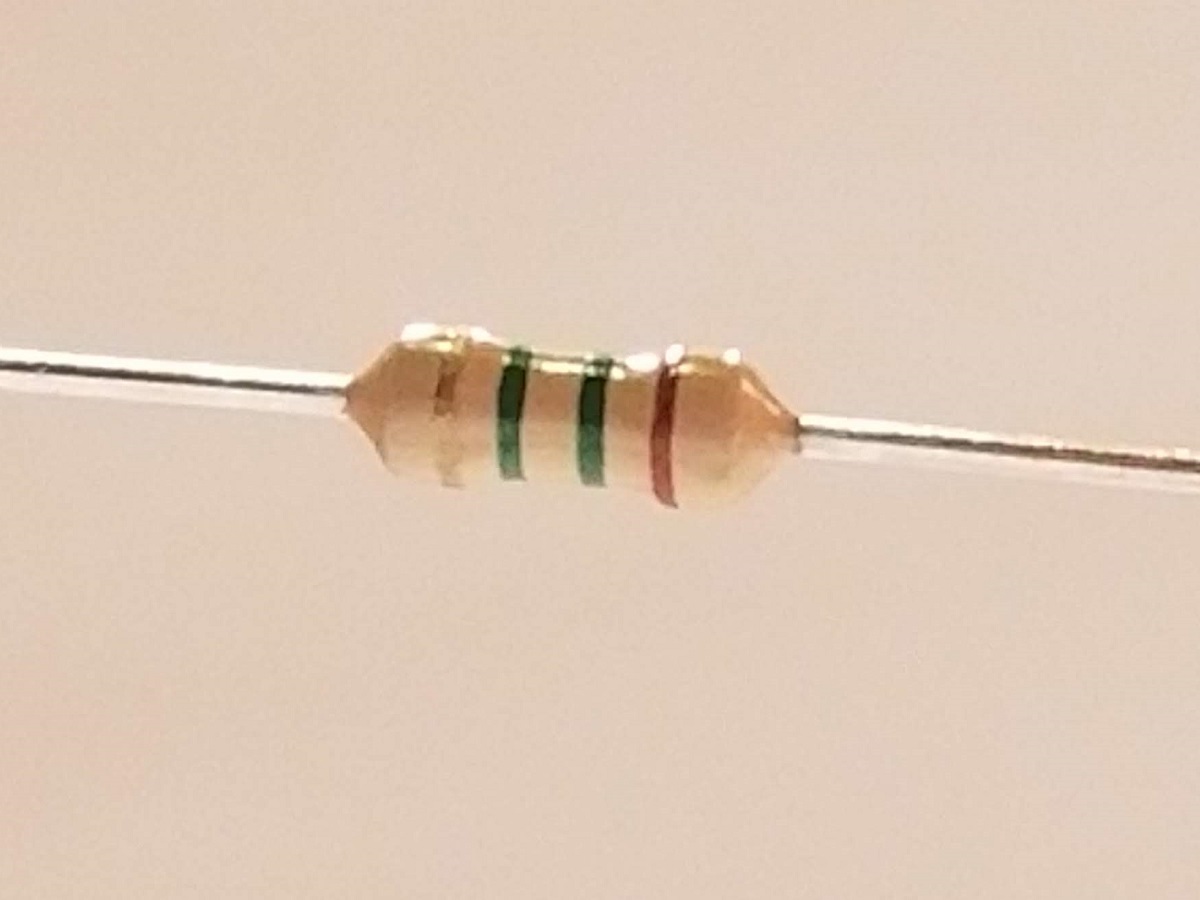 Picture of 1.5M Ohm Resistor