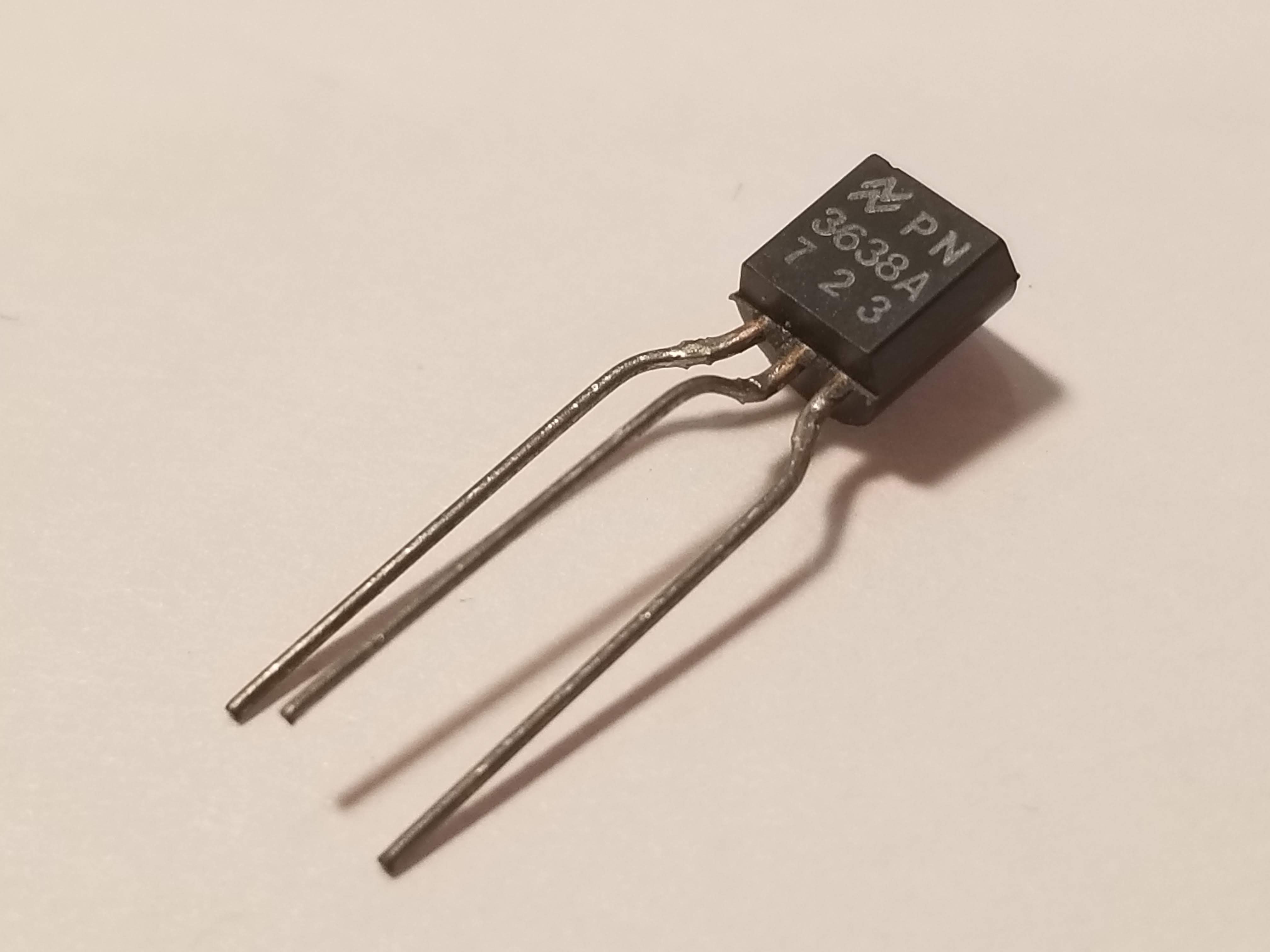 Picture of 2N3638 PNP, 25V, 0.5A