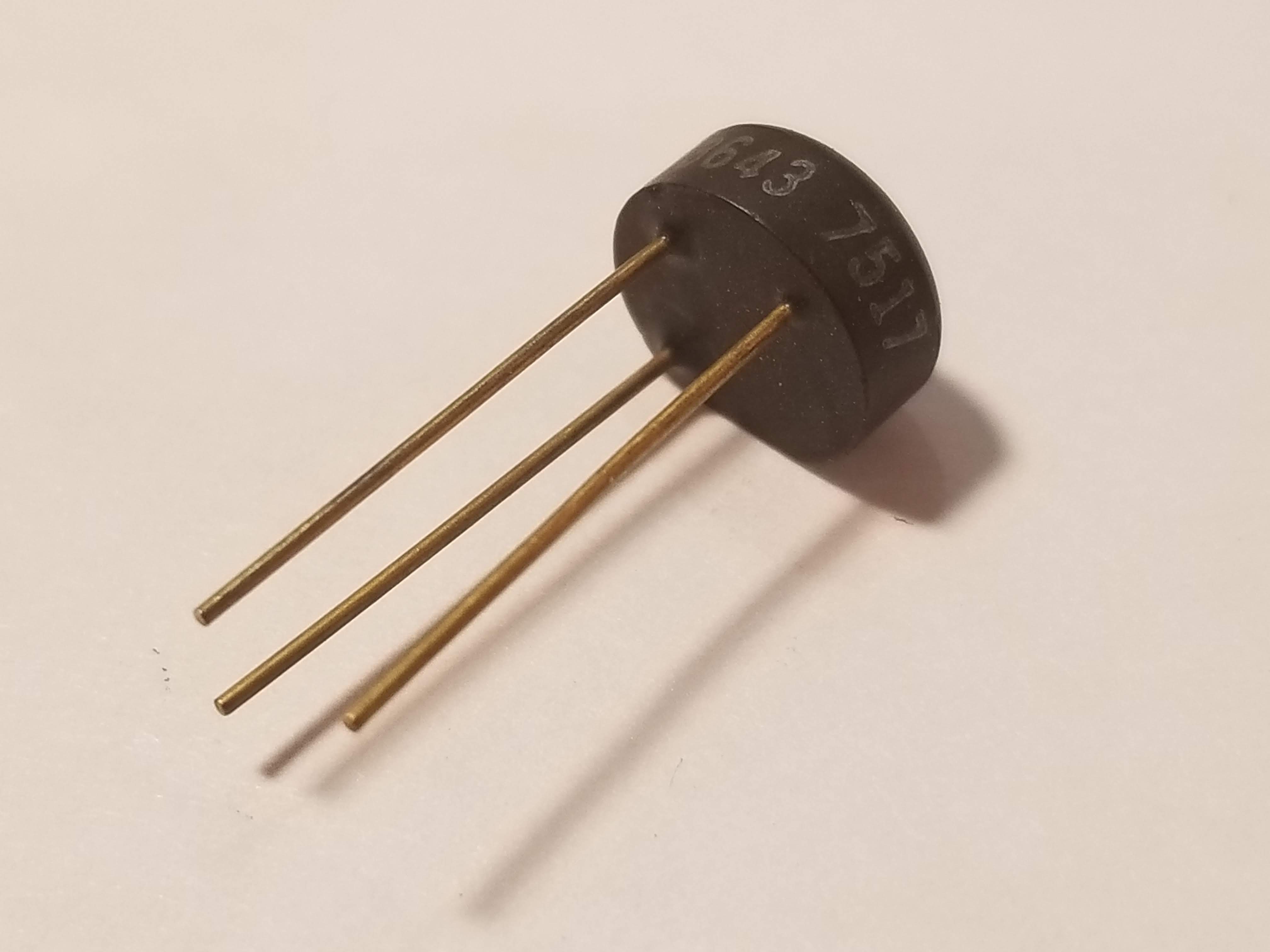 Picture of 2N3643 NPN, 30V, 0.5A, 150MHz
