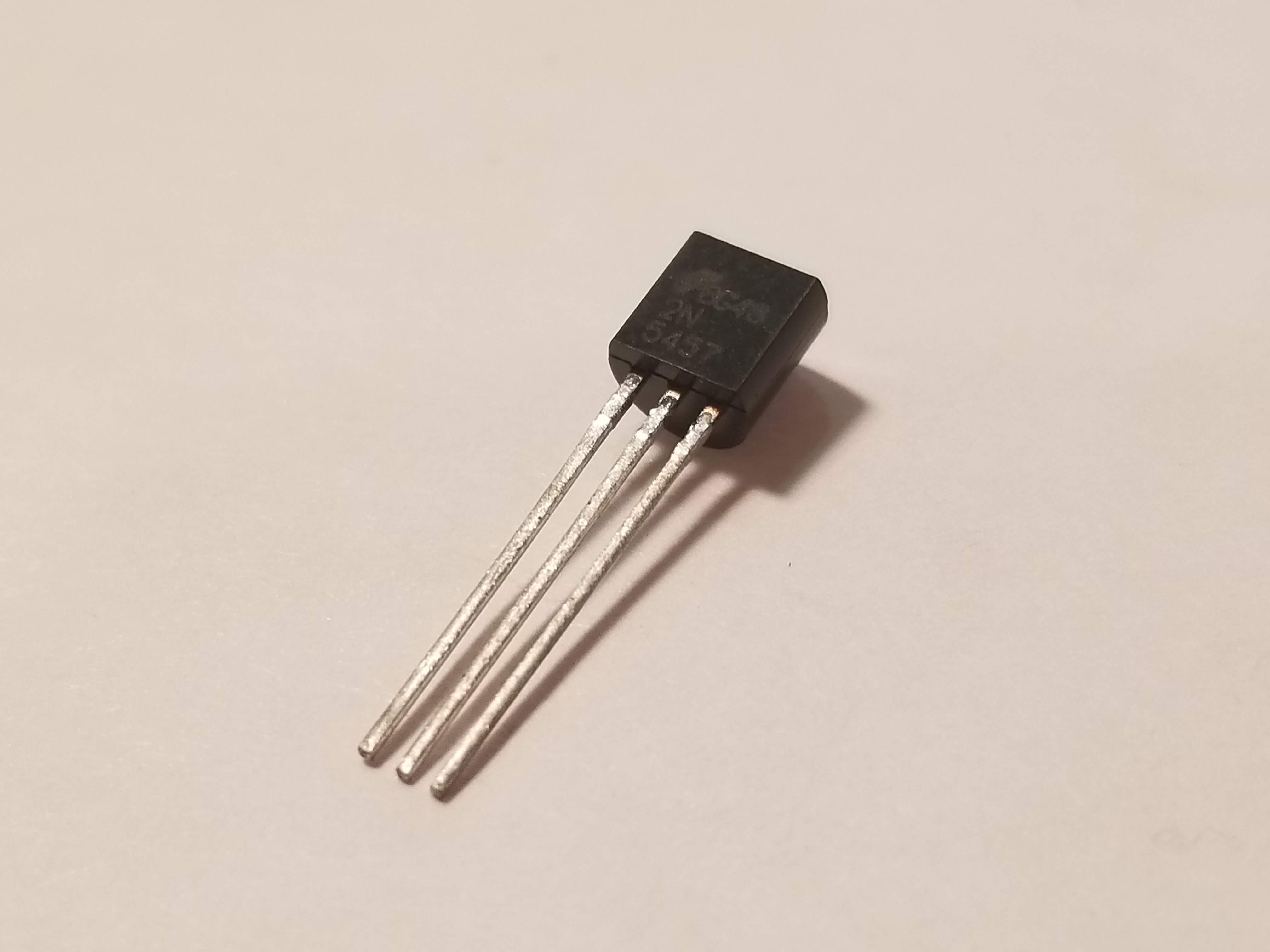 Picture of 2N5457 N JFET, 25V,  DGS