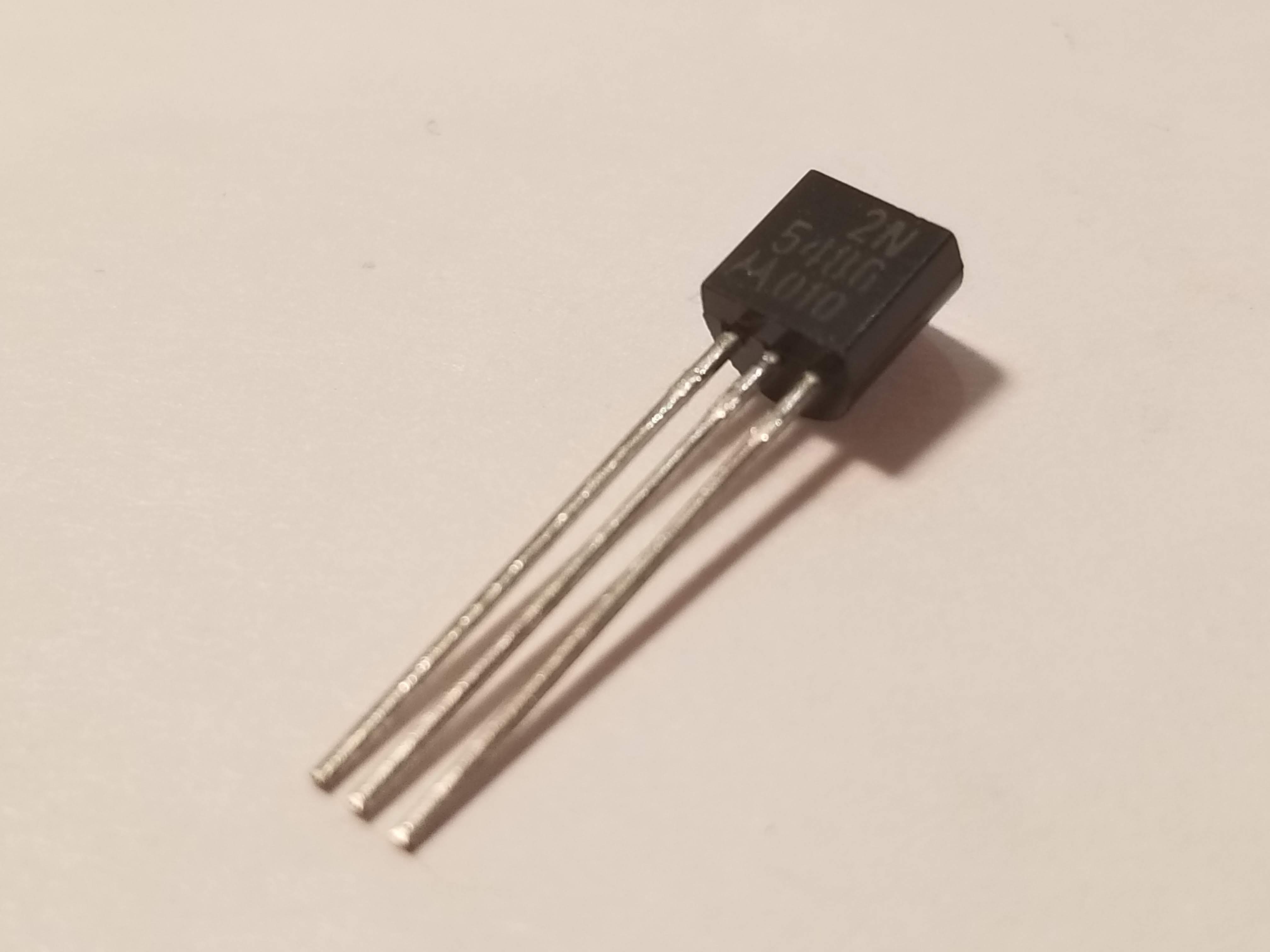 Picture of 2N5486 N JFET, 25V,  UHF, DGS