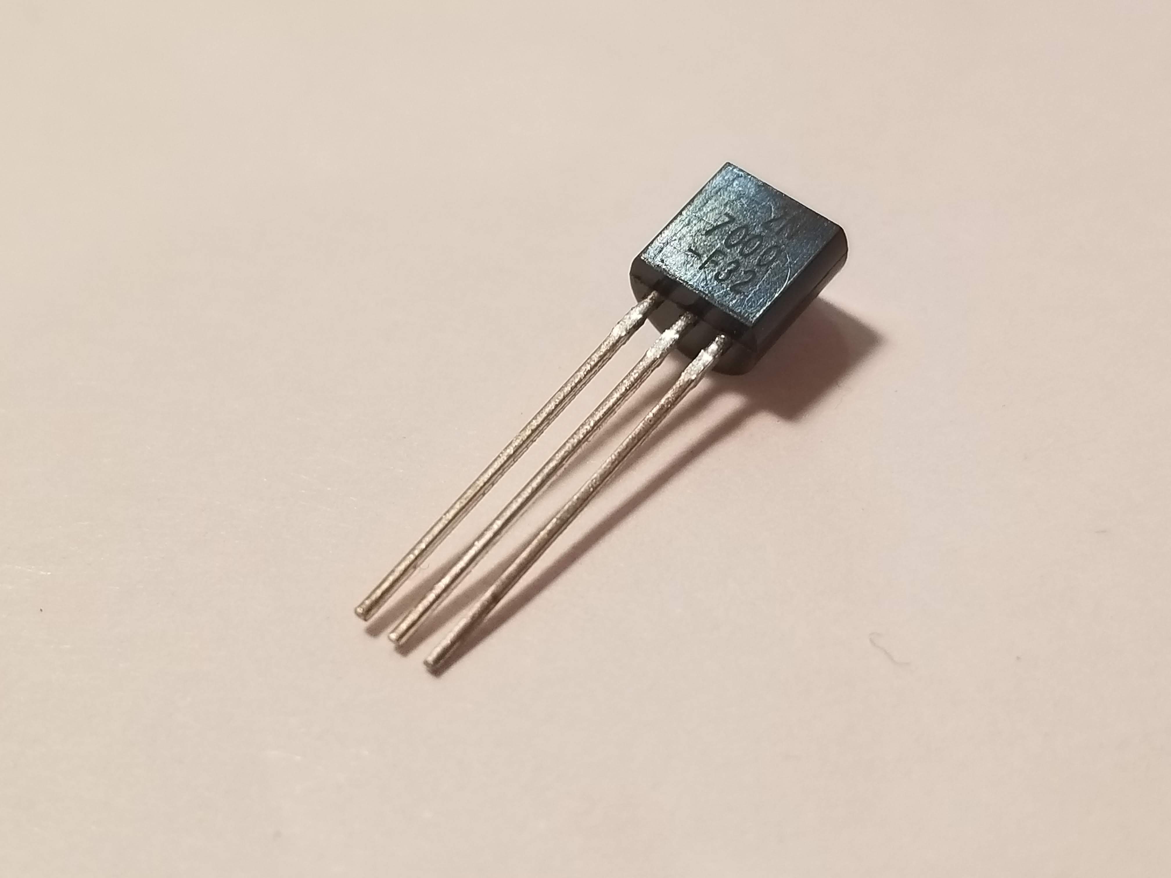Picture of 2N7000 N MOSFET, 60V, 0.2A,  SGD