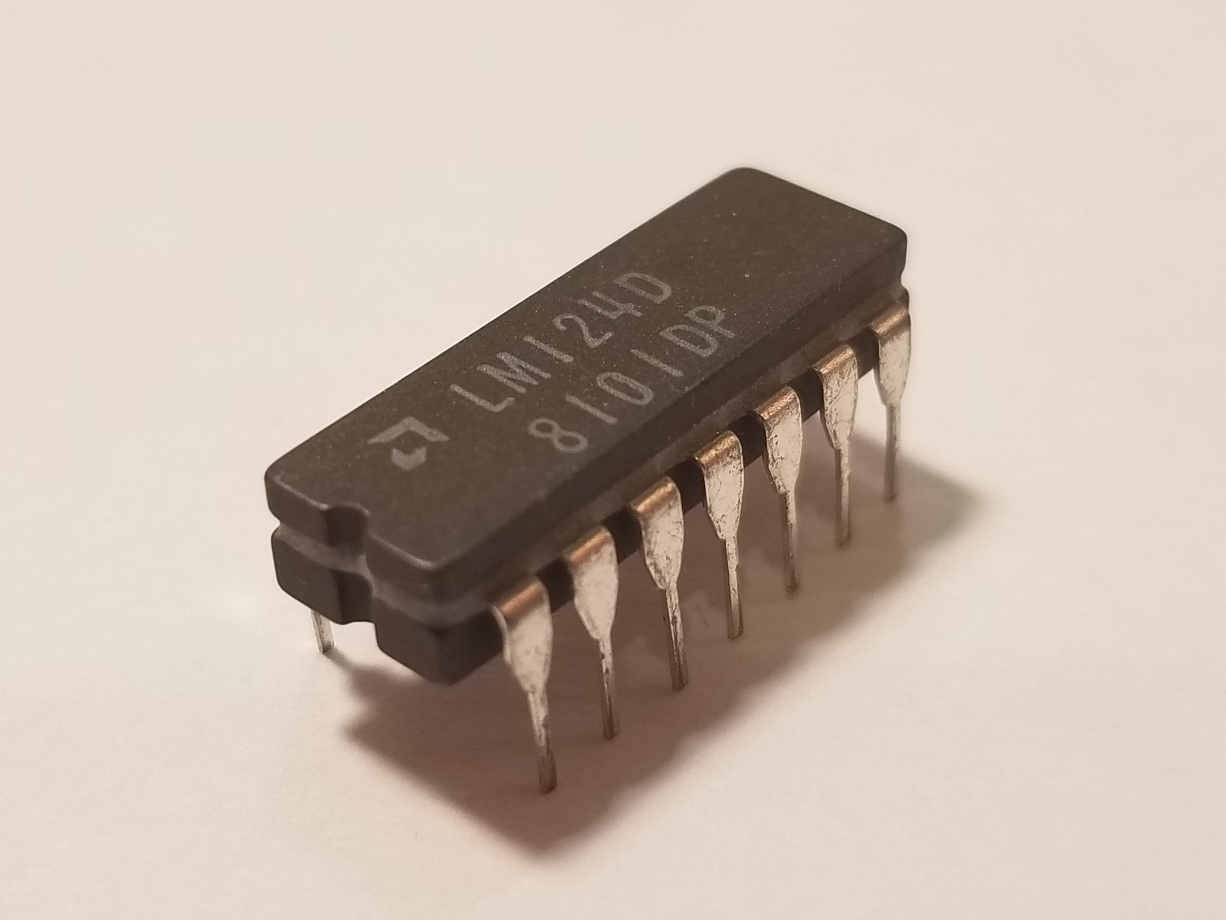 Picture of LM124 Quad Low Power Op-Amp