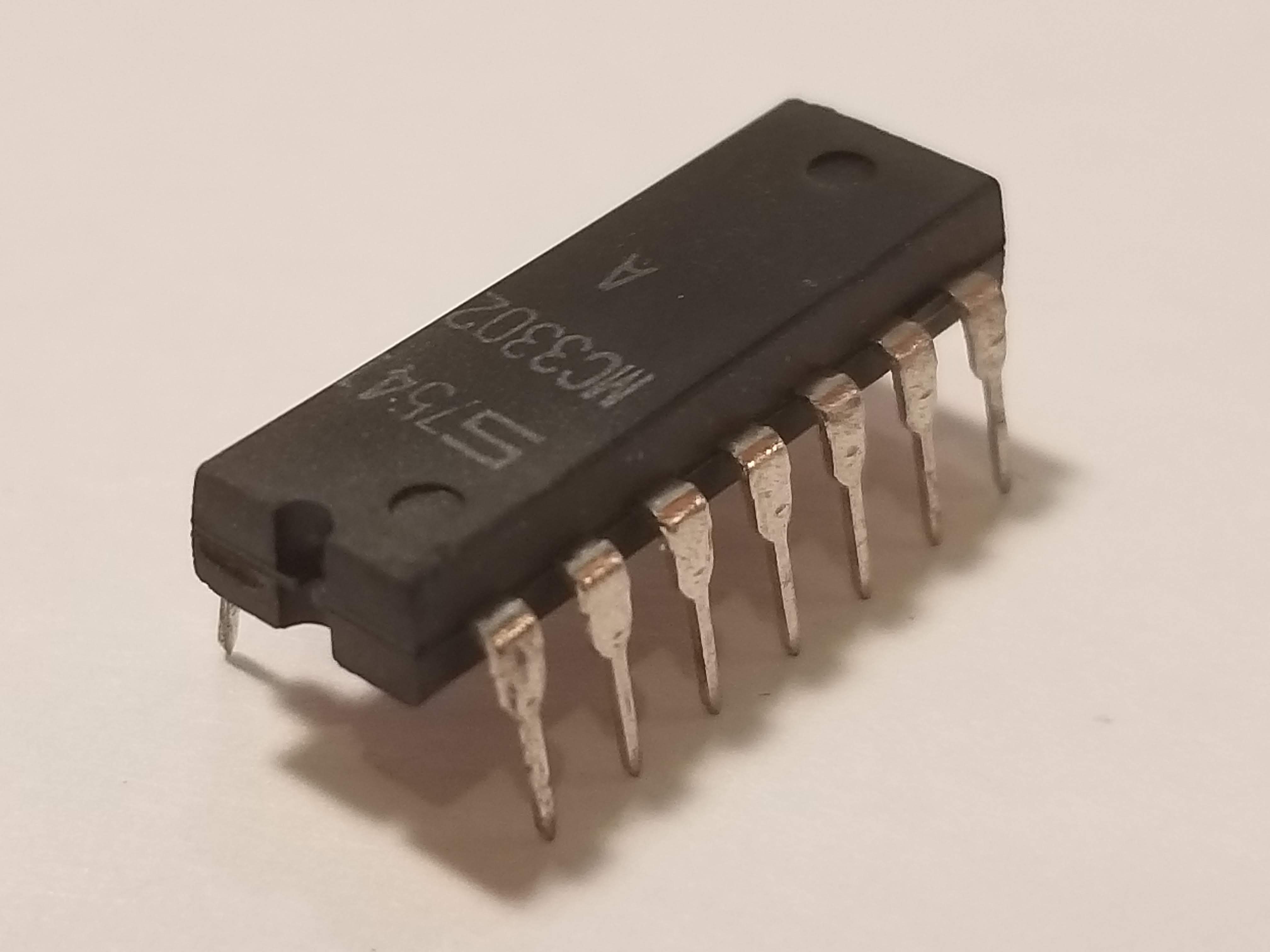 Picture of MC3302 Quad Comparator