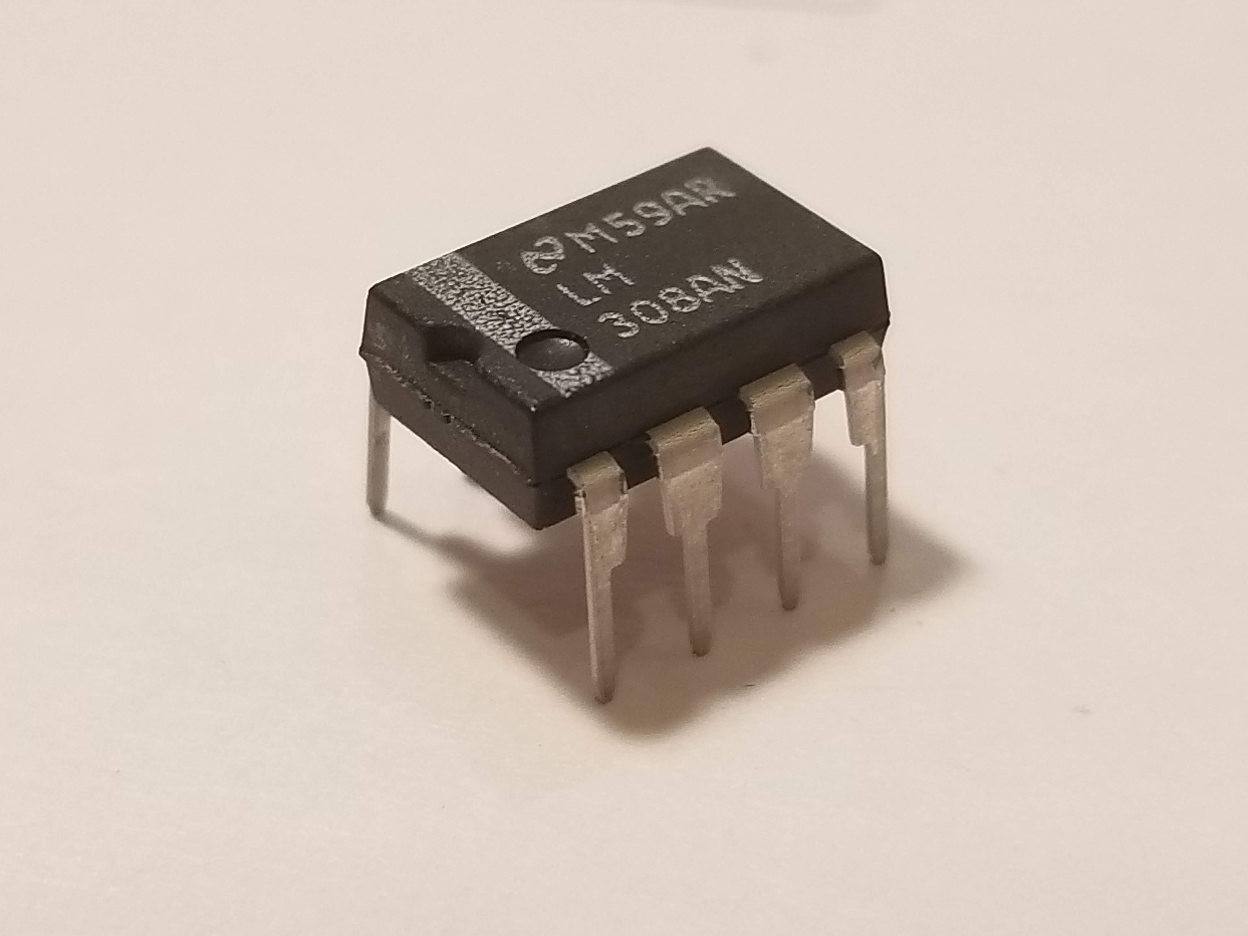 Picture of LM308 Non-Compensated Op-Amp