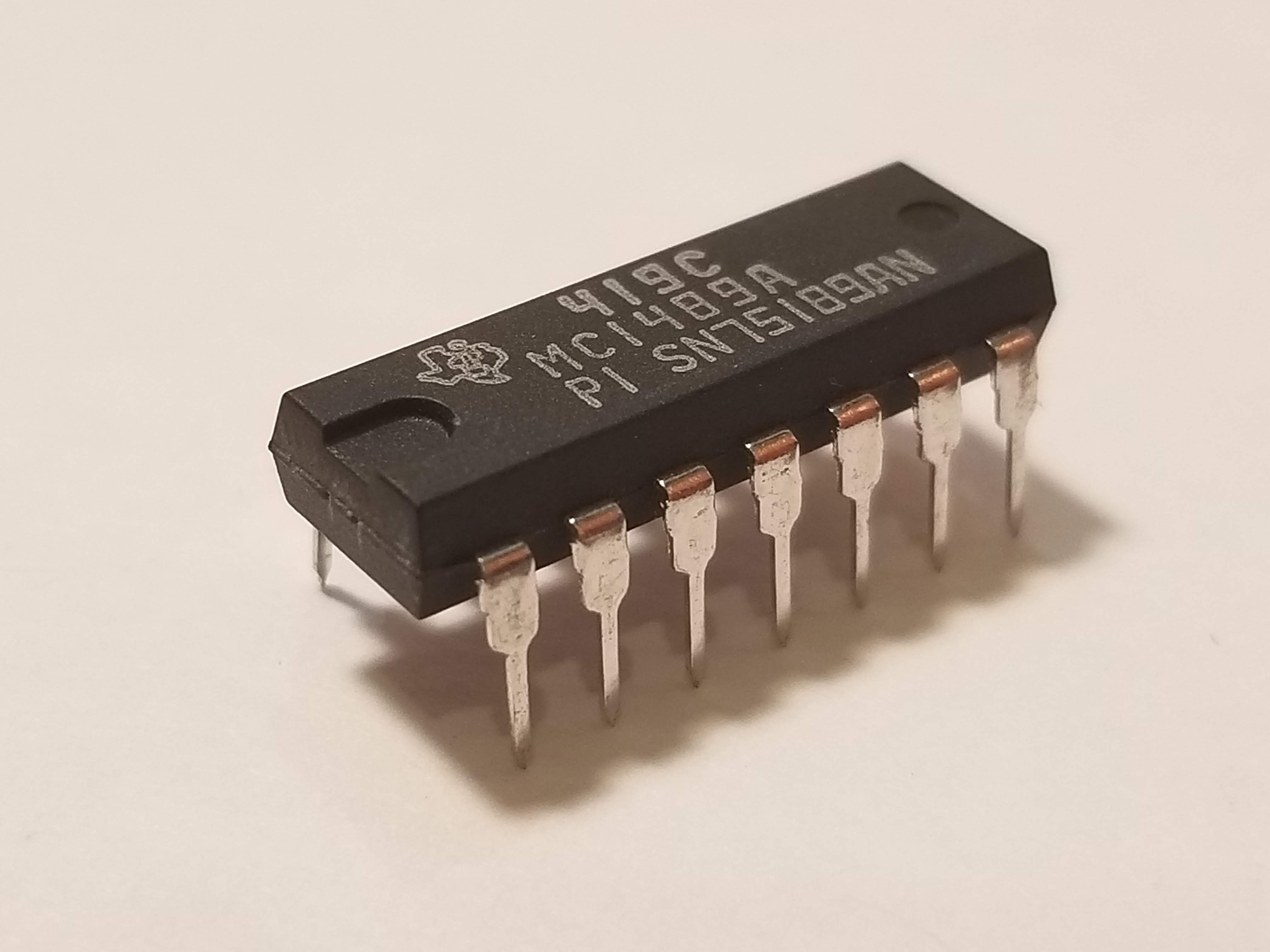 Picture of LM1489 Quad RS-232 Line Receiver