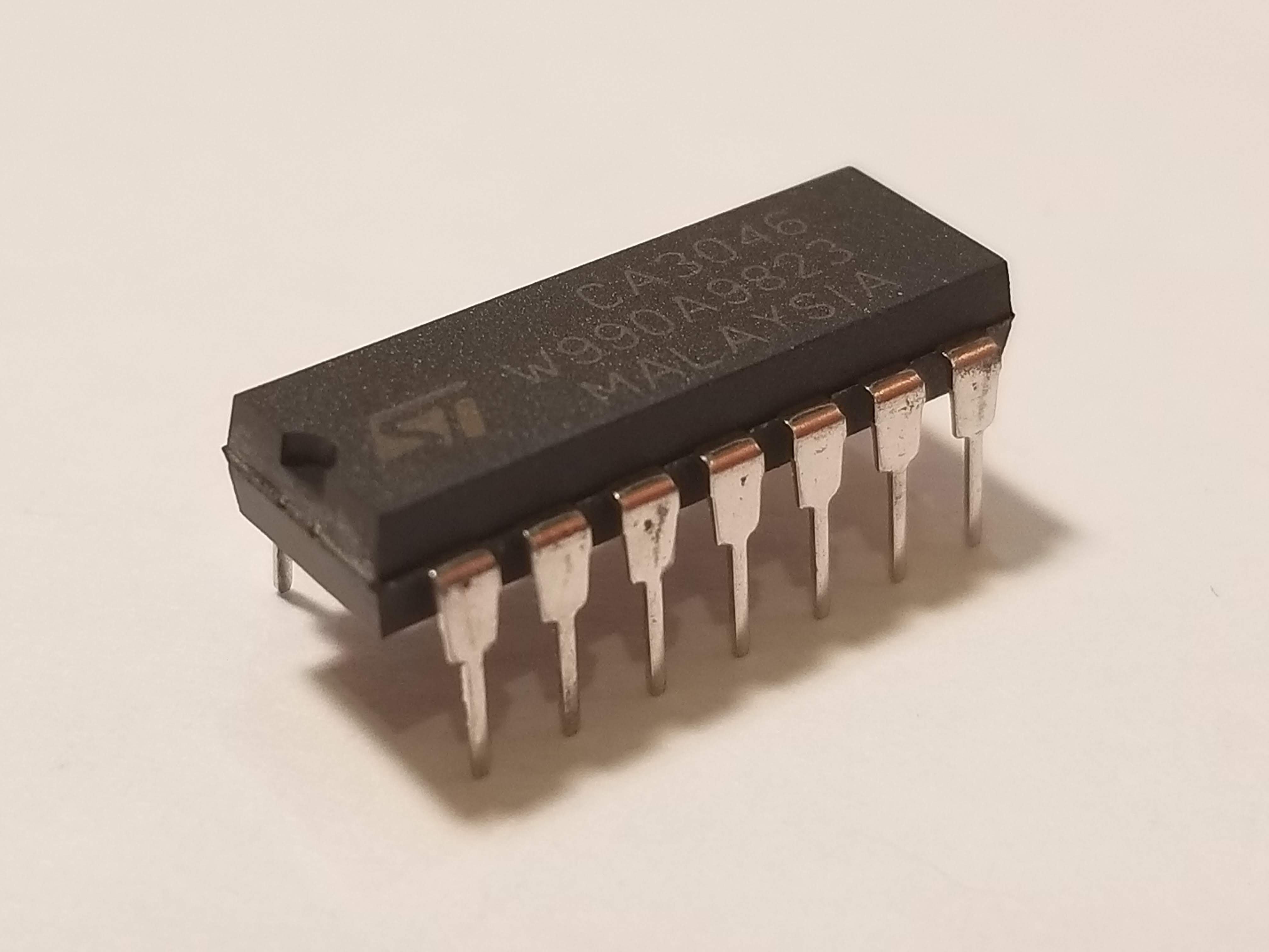 Picture of CA3046 NPN Transistor Array
