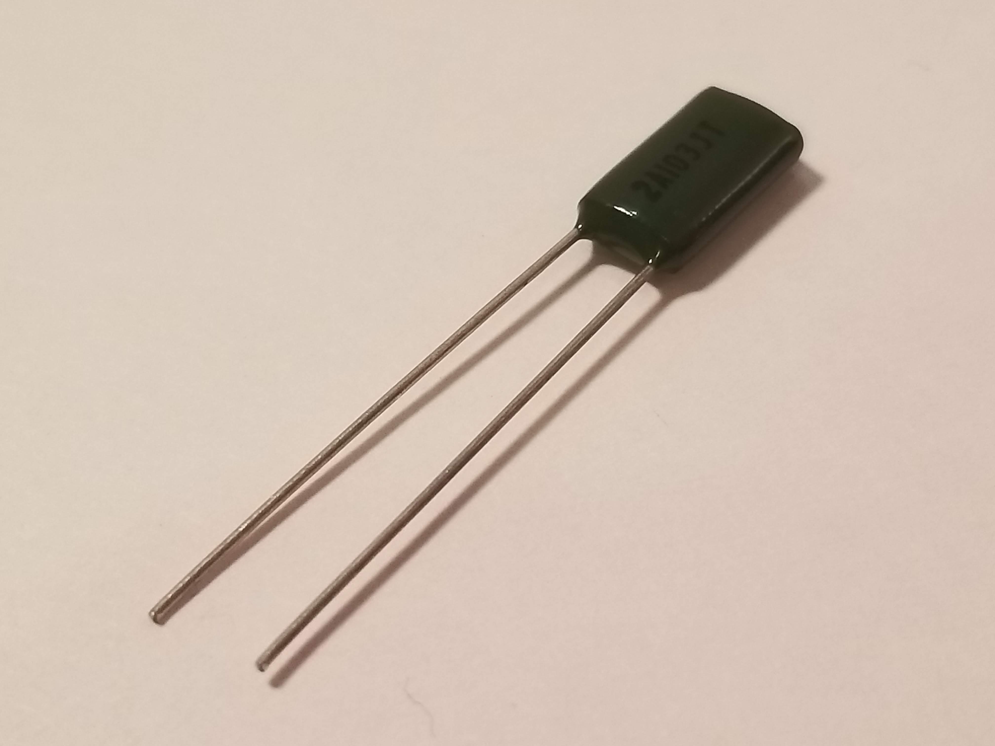 Picture of 10nF Film Capacitor