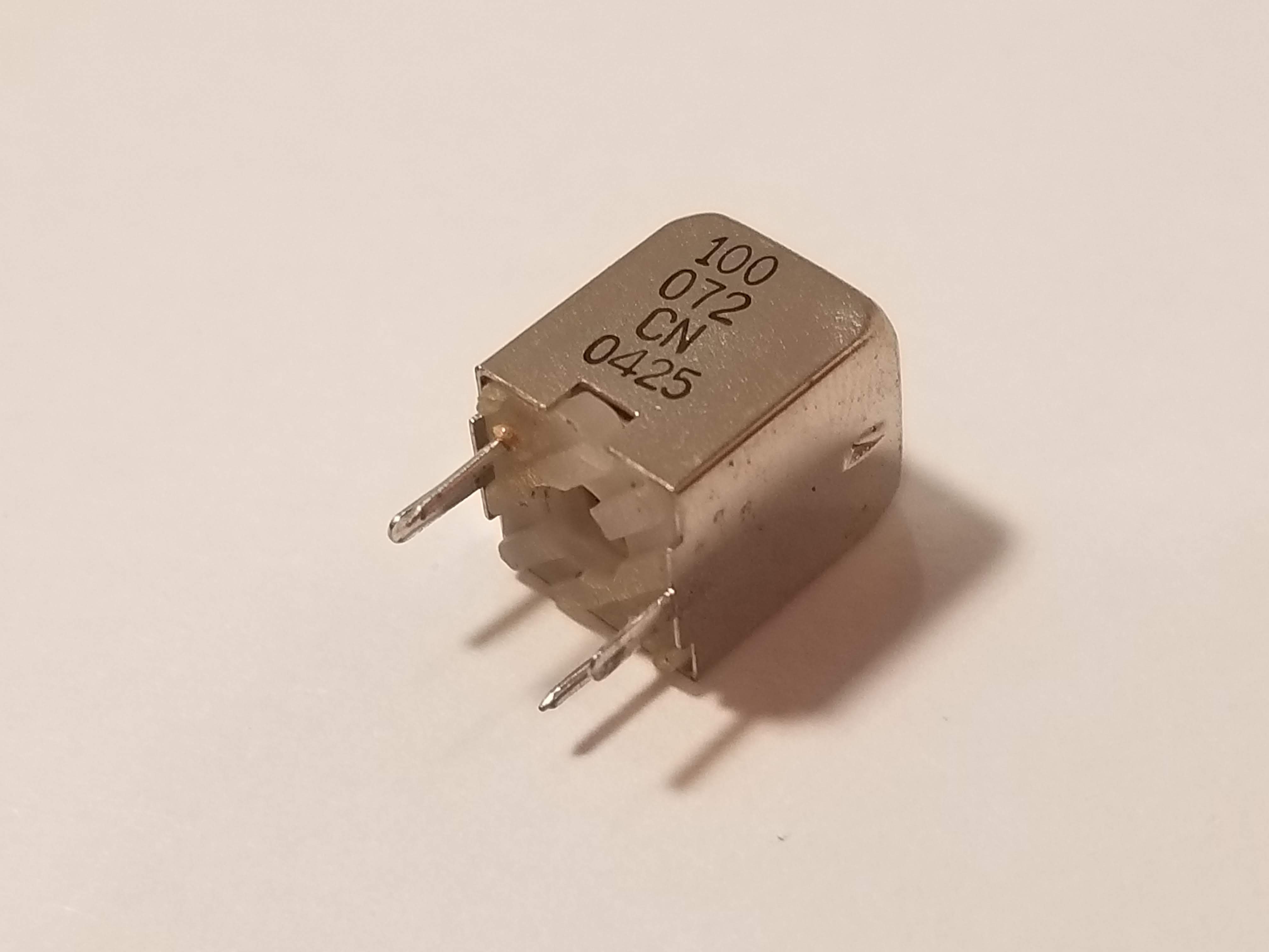 Picture of 30nH Variable Inductor - TOKO E528SNAS-100072