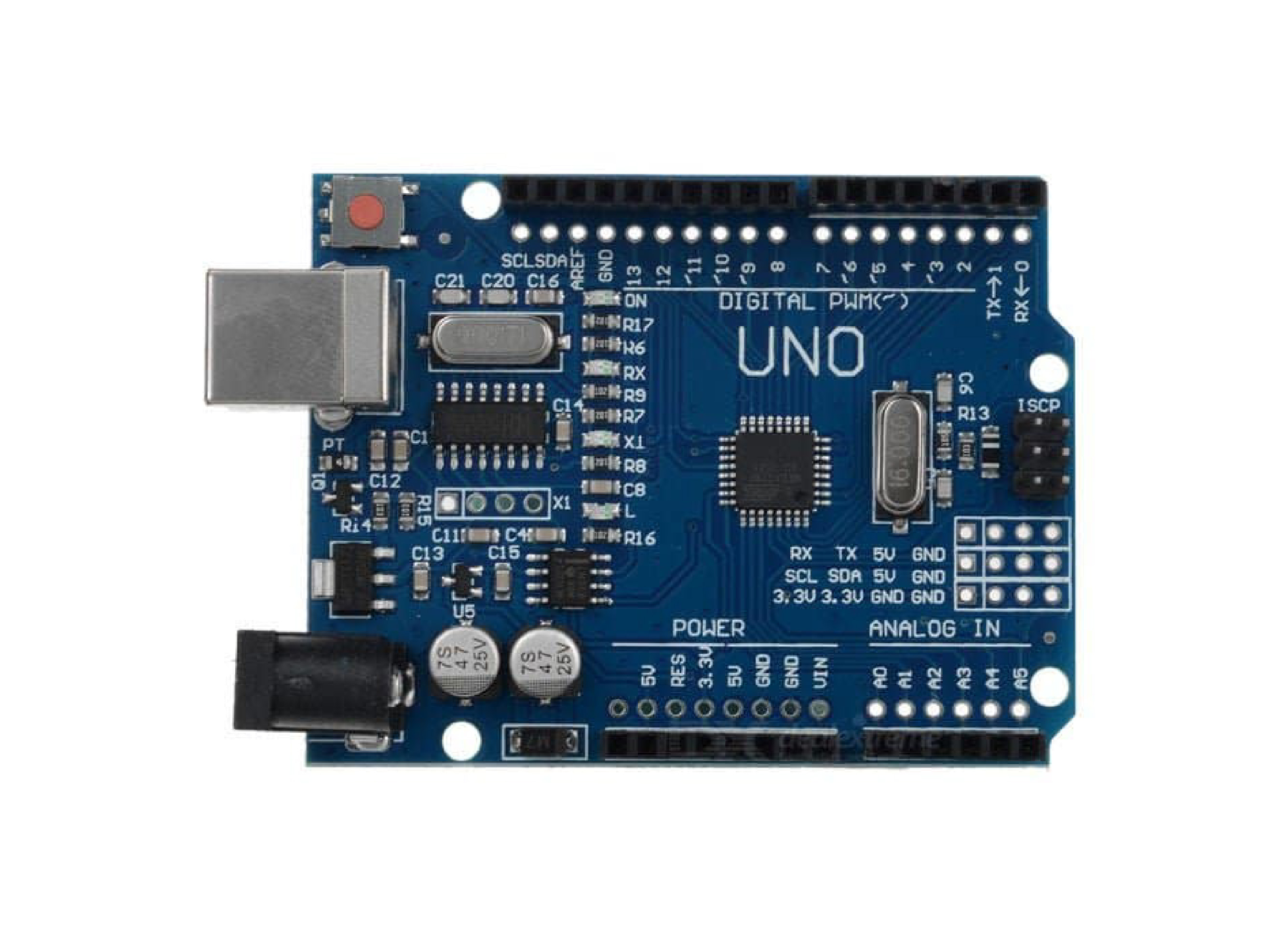 Picture of Clone Arduino UNO R3 Dev Board