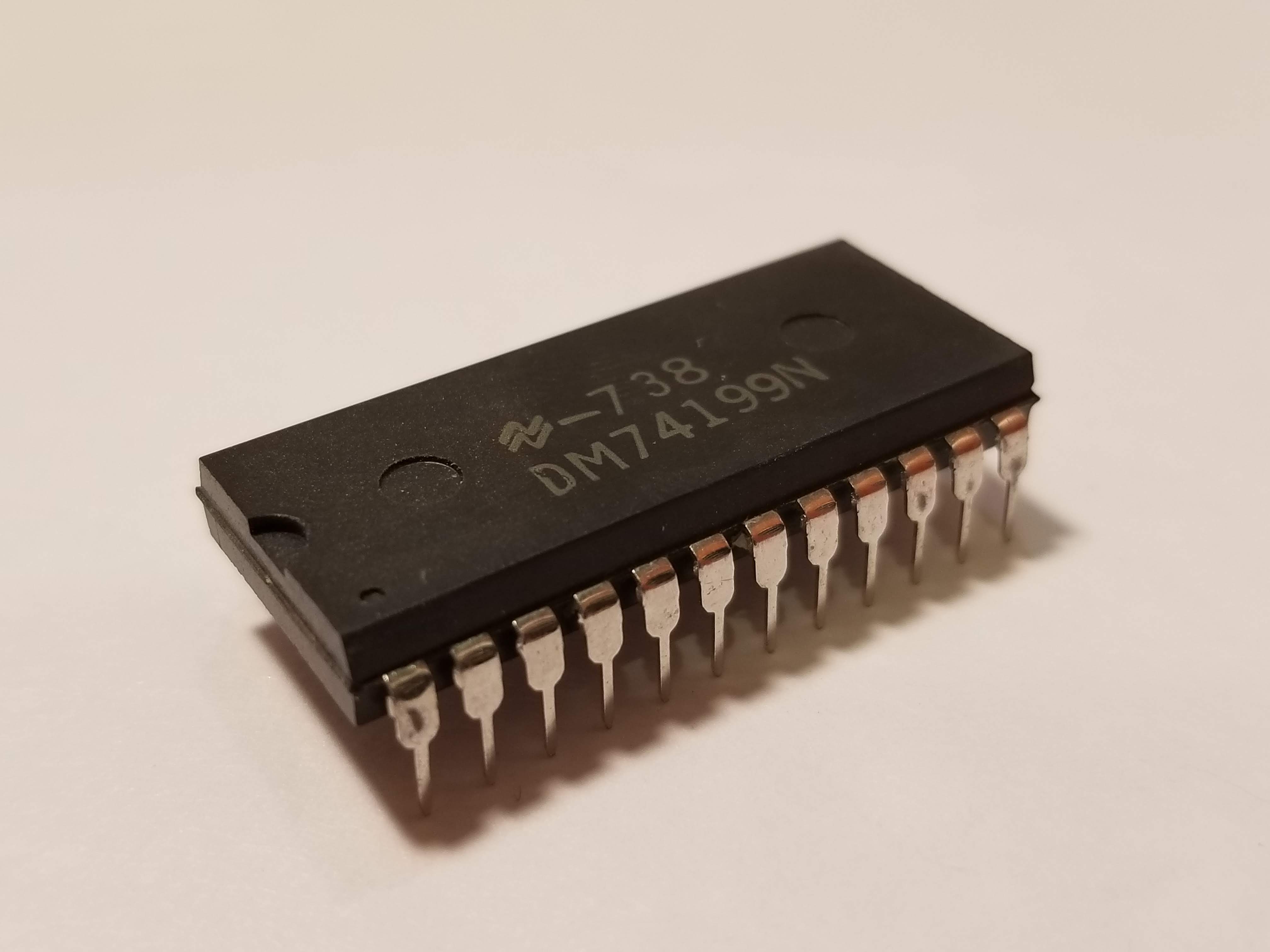 Picture of 74199 Shift Register with J/K Serial Inputs
