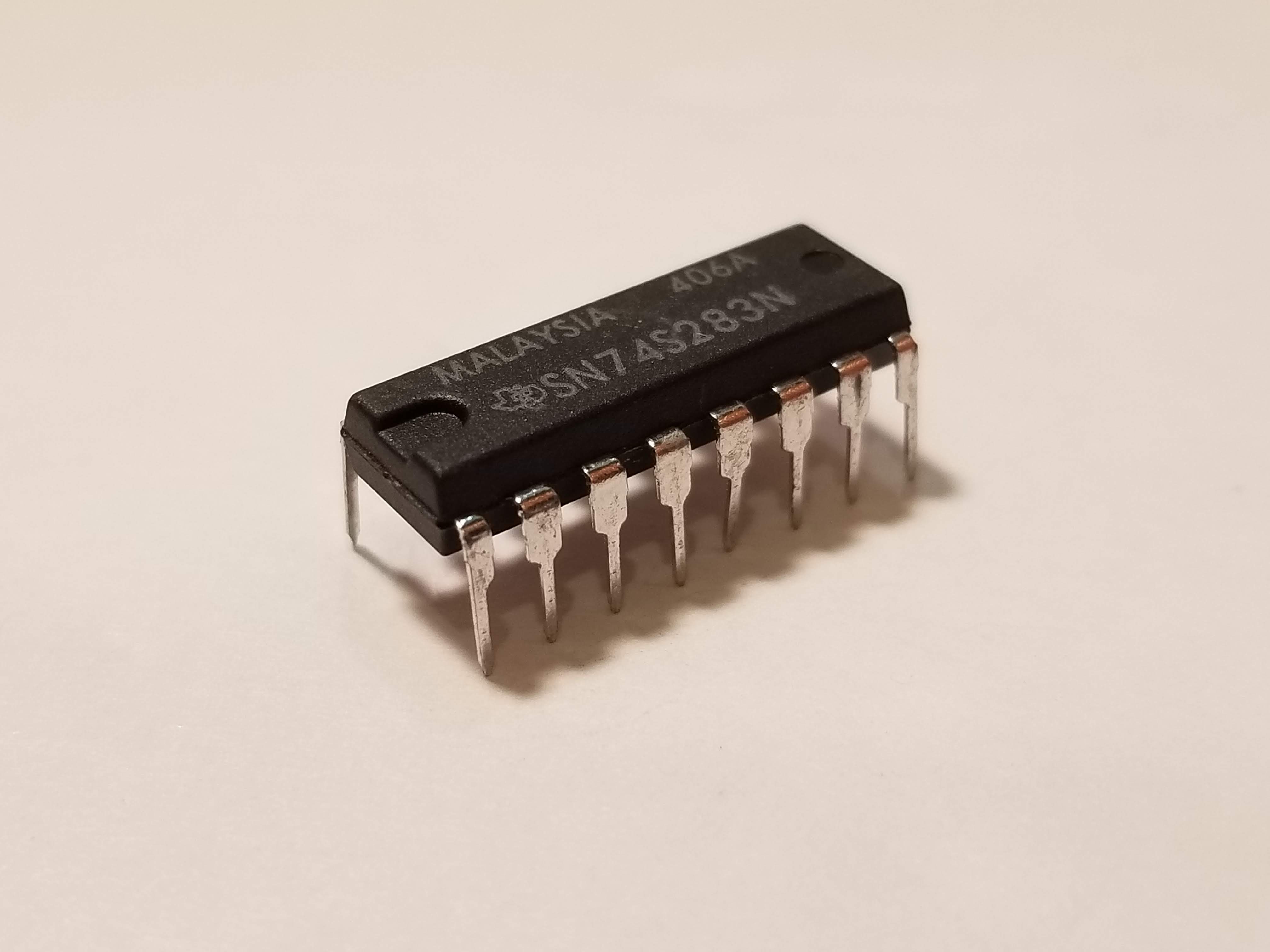 Picture of 74283 4-bit Adder w/ Fast Carry