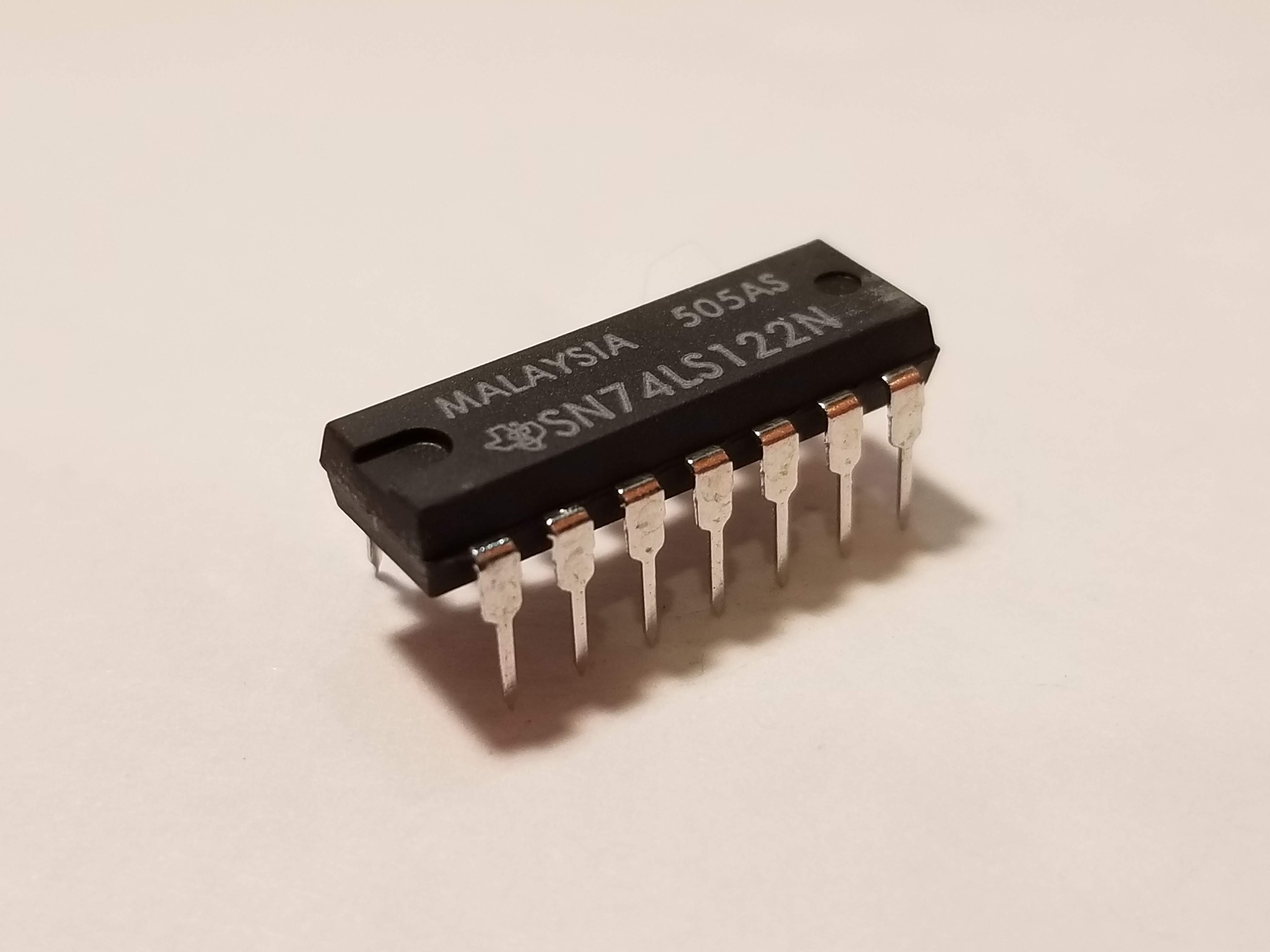 Picture of 74122 Retriggerable Monostable Multivibrator