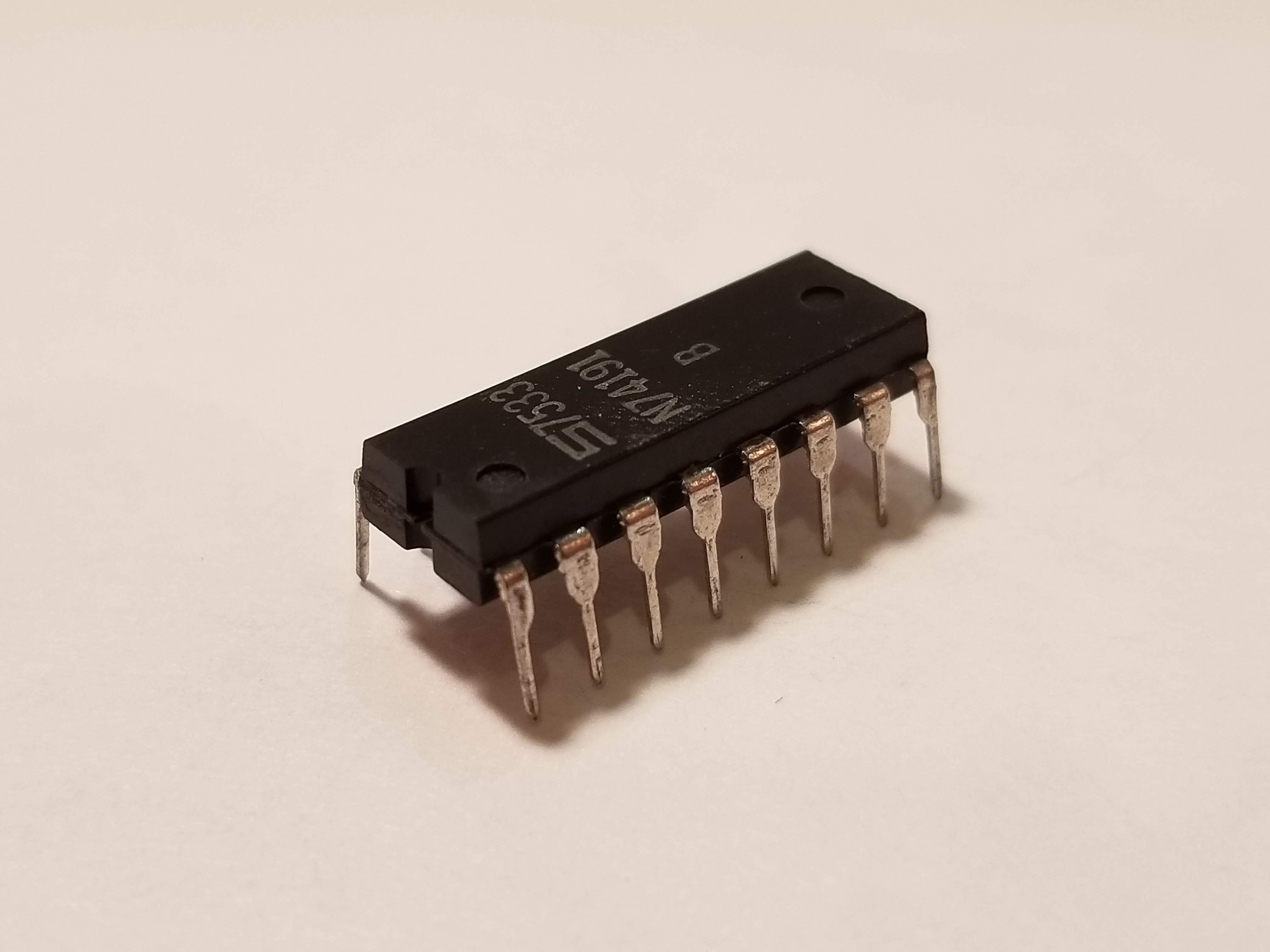 Picture of 74191 Up/Down Binary Counter