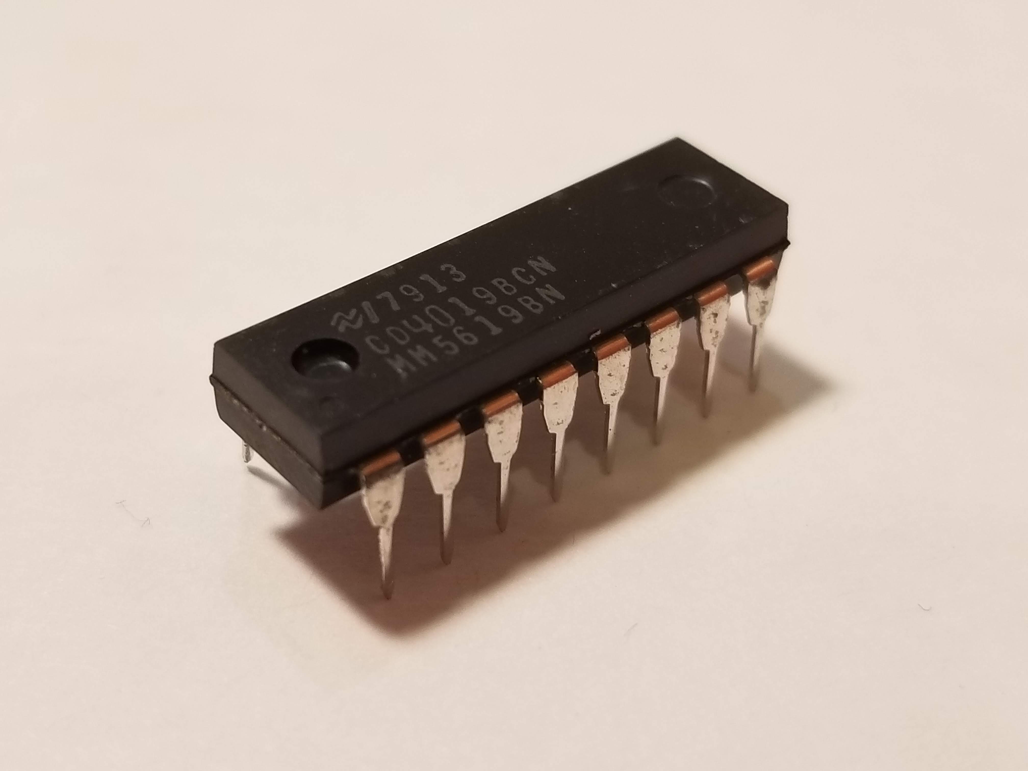 Picture of 4019 Quad AND/OR Selectable