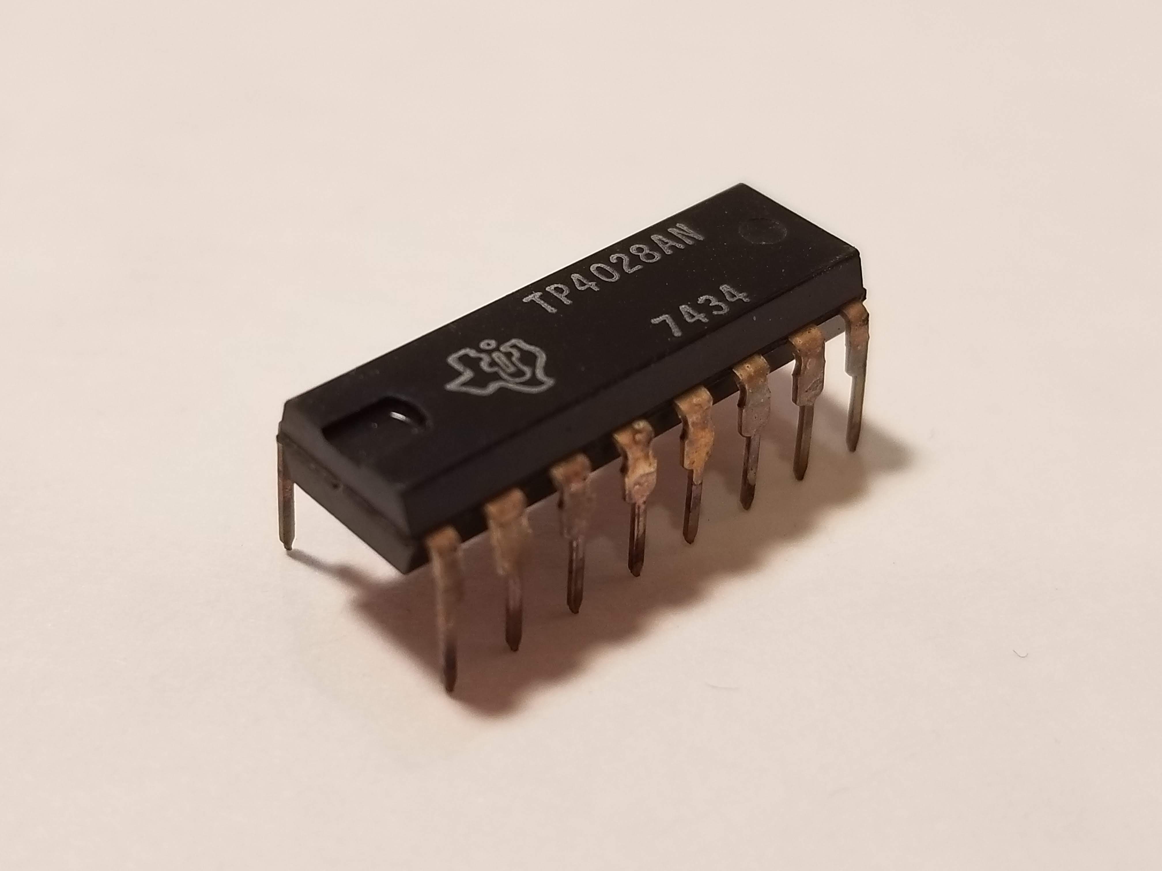 Picture of 4028 BCD to Decimal Decoder