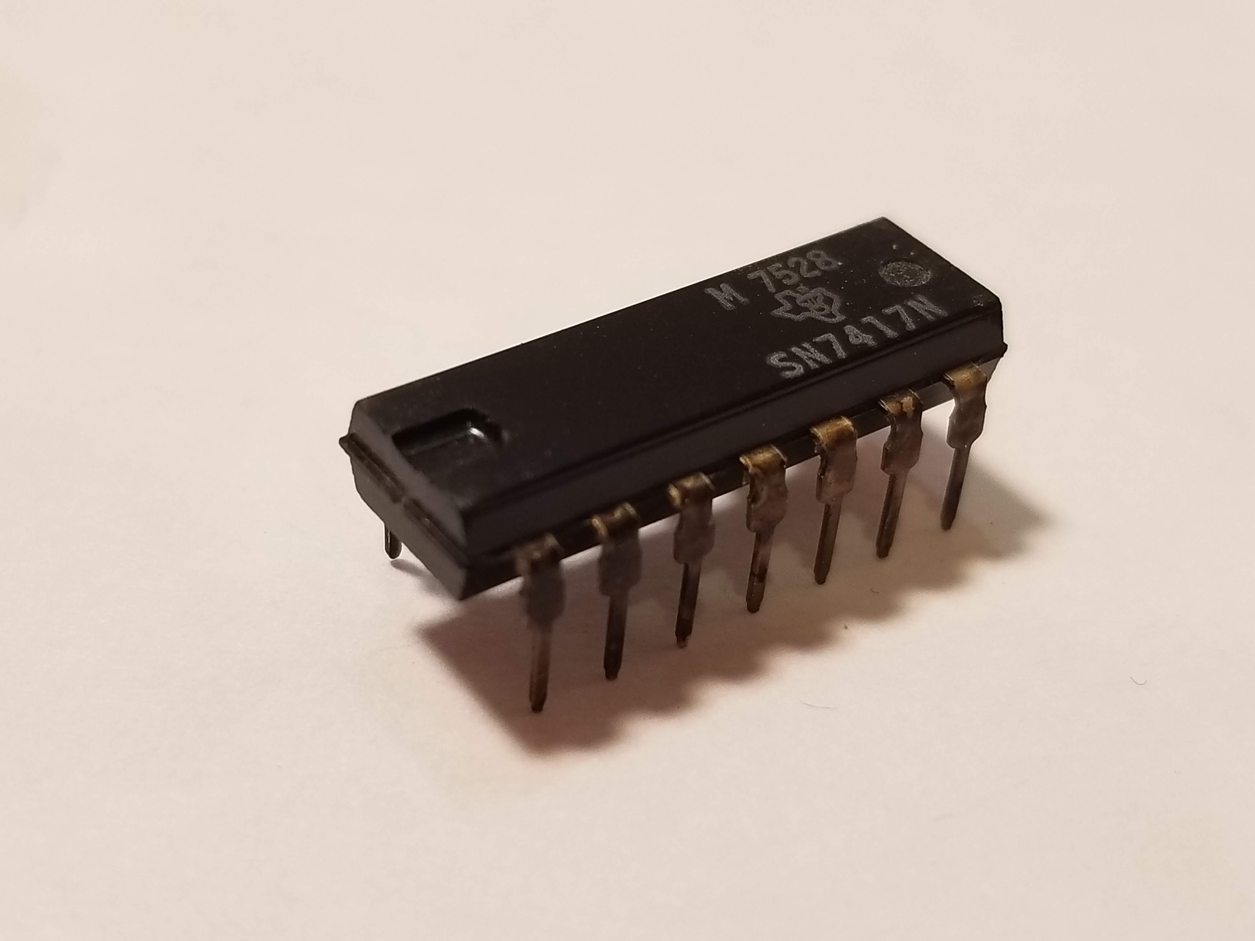 Picture of 7417 Hex Buffer