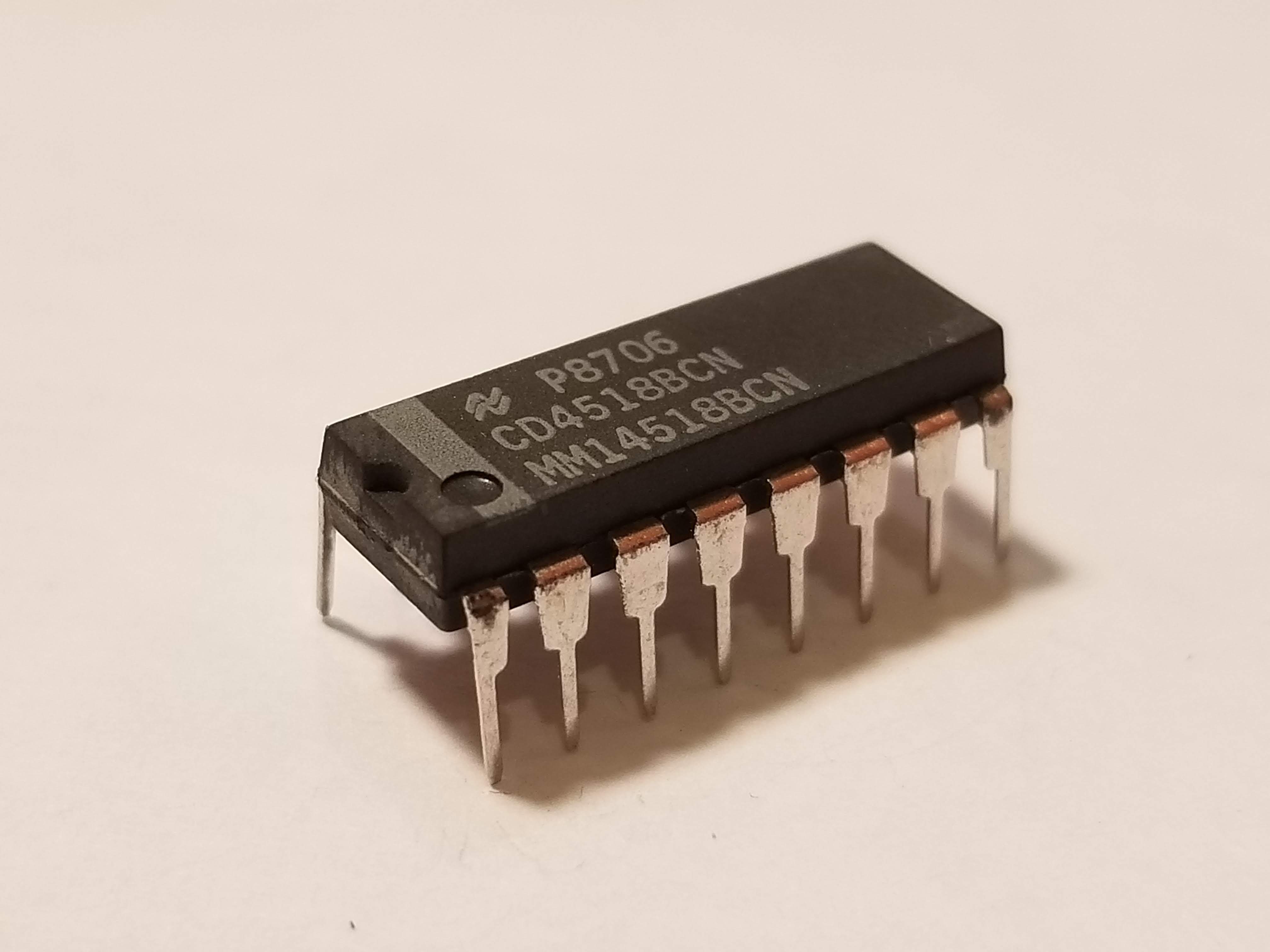 Picture of 4518 Dual BCD Counter