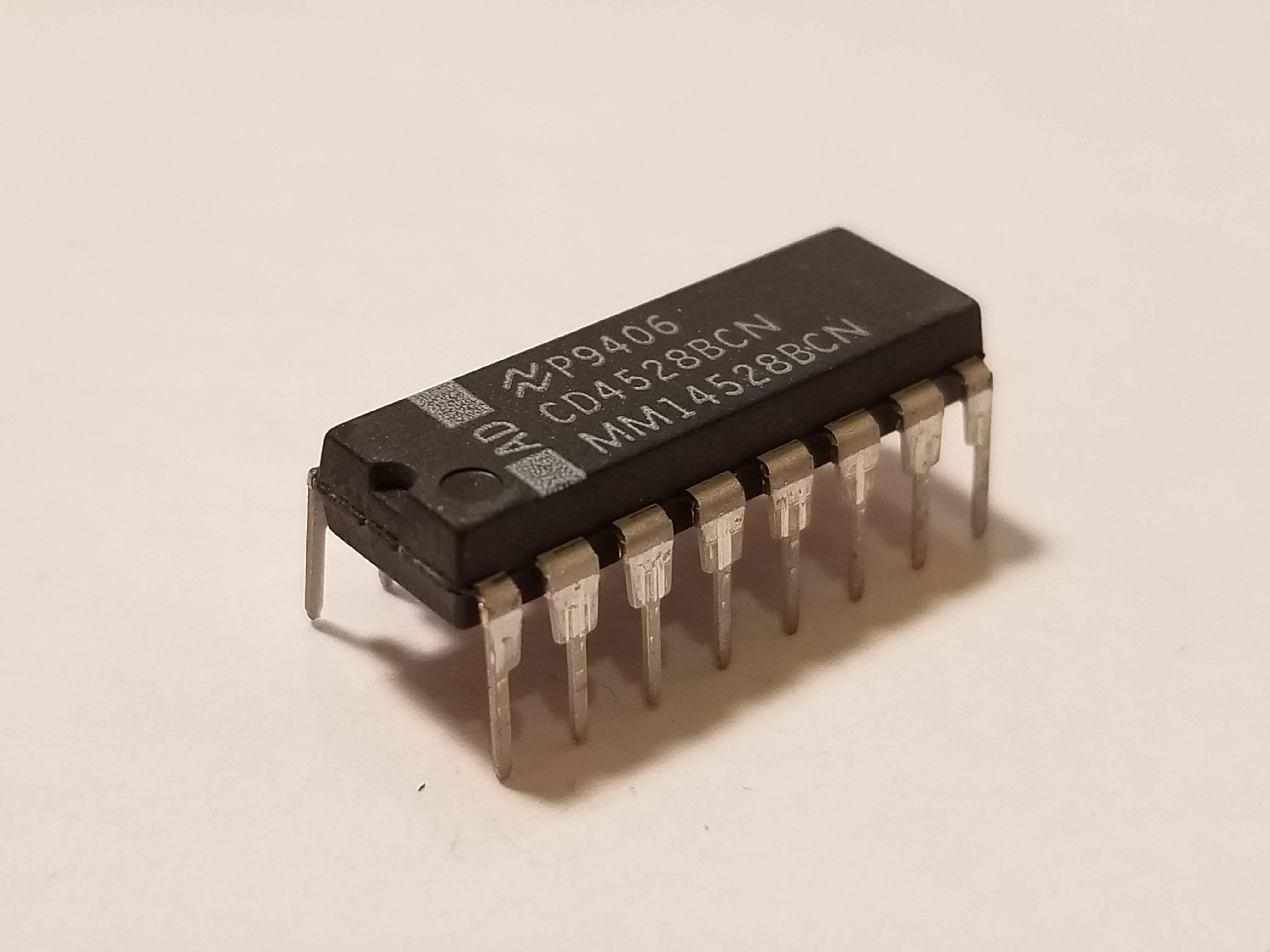 Picture of 4528 Dual Monostable Multivibrator