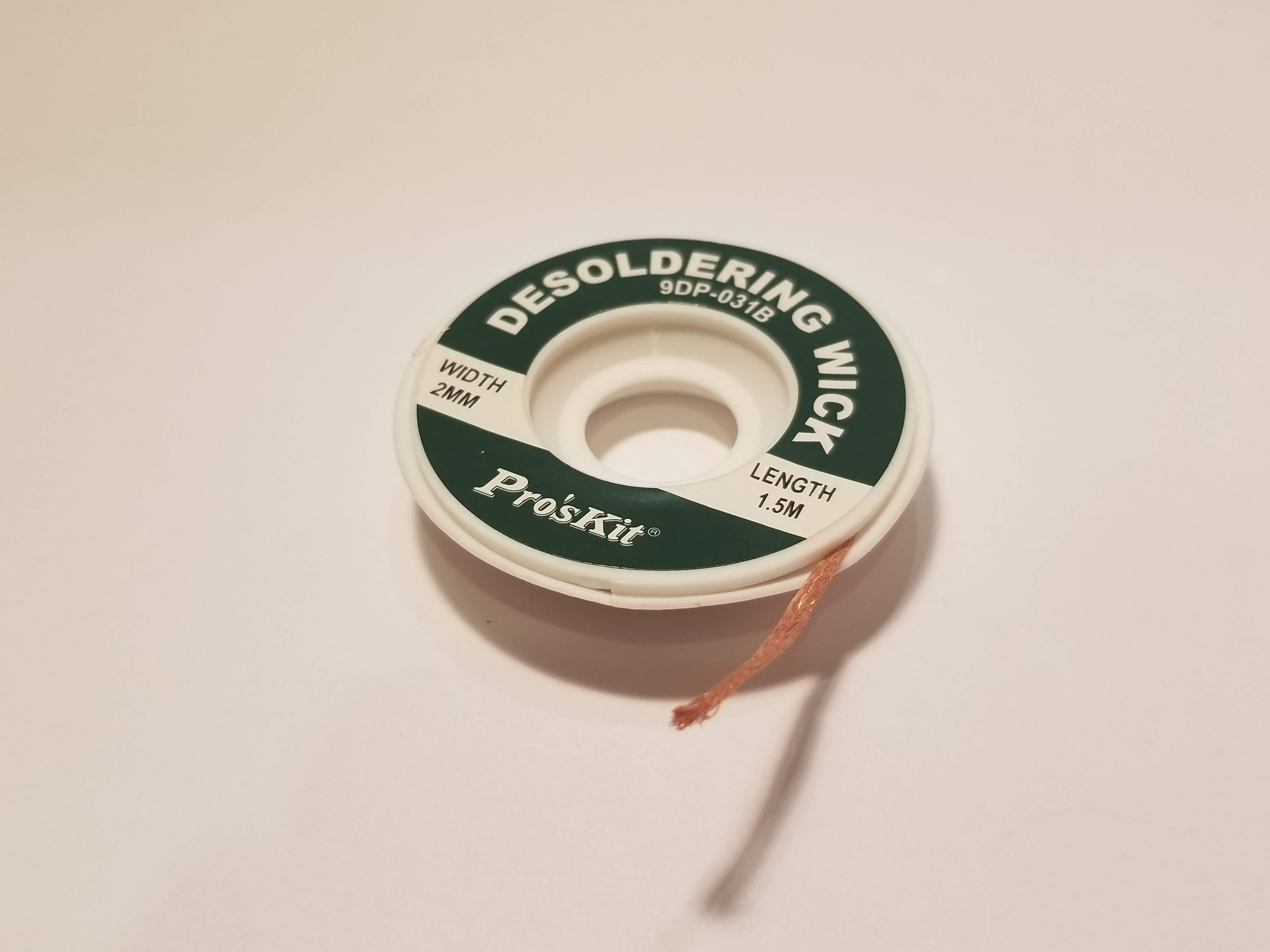 Picture of Desoldering Braid, .100in., 5ft, No-Clean