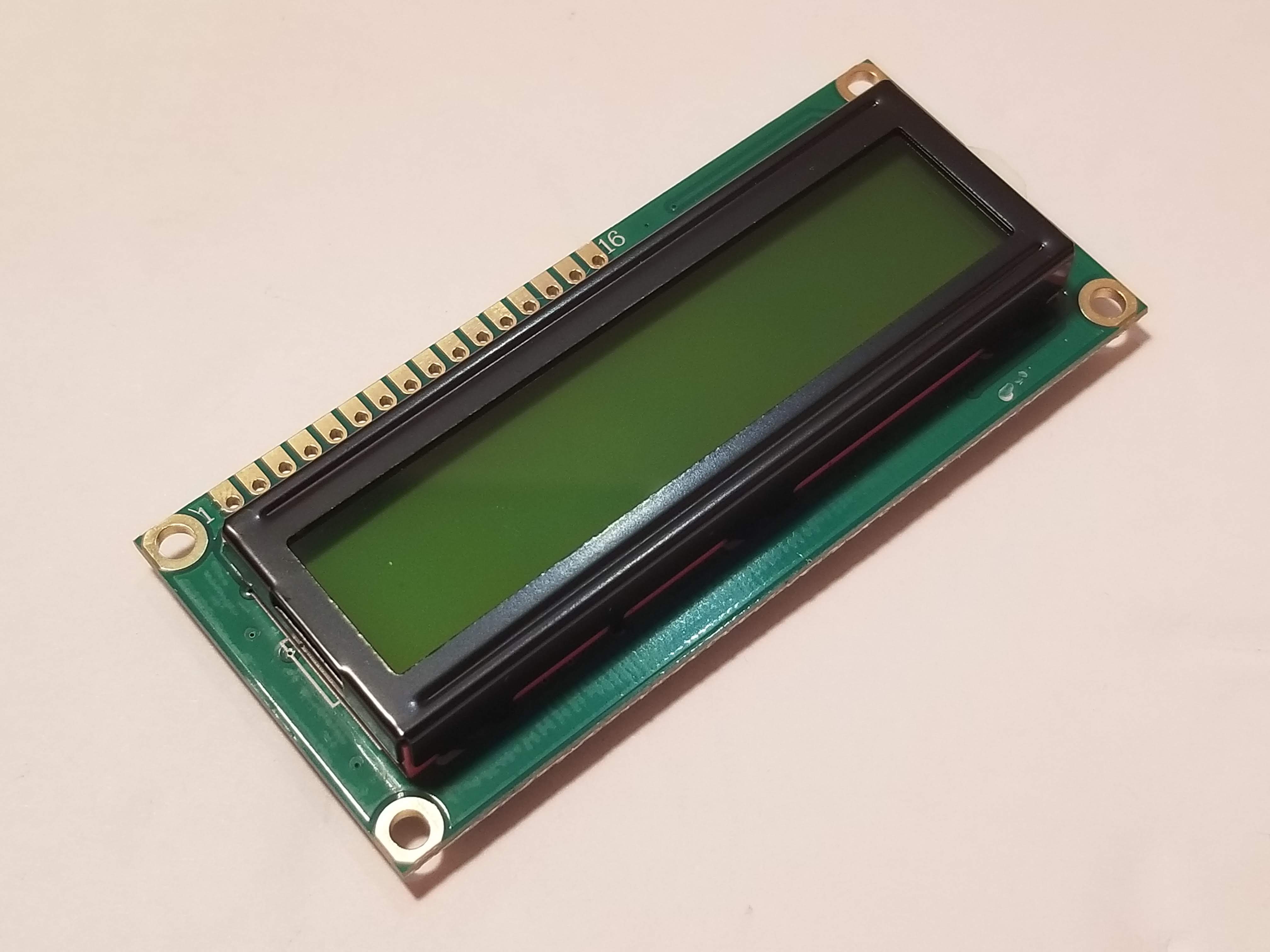 Picture of 16x2 Character LCD