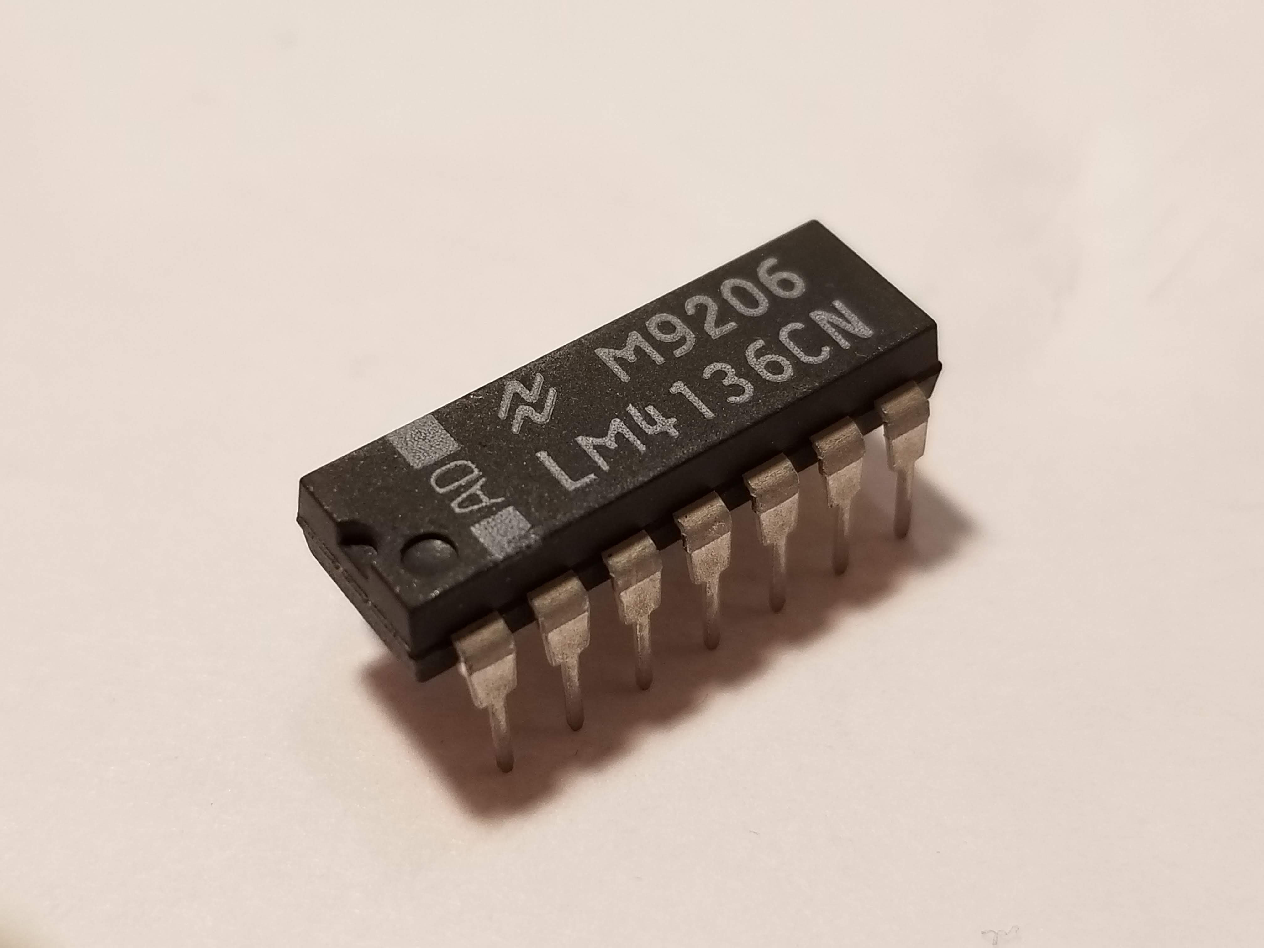 Picture of RC4136 Quad Fast Op-Amp