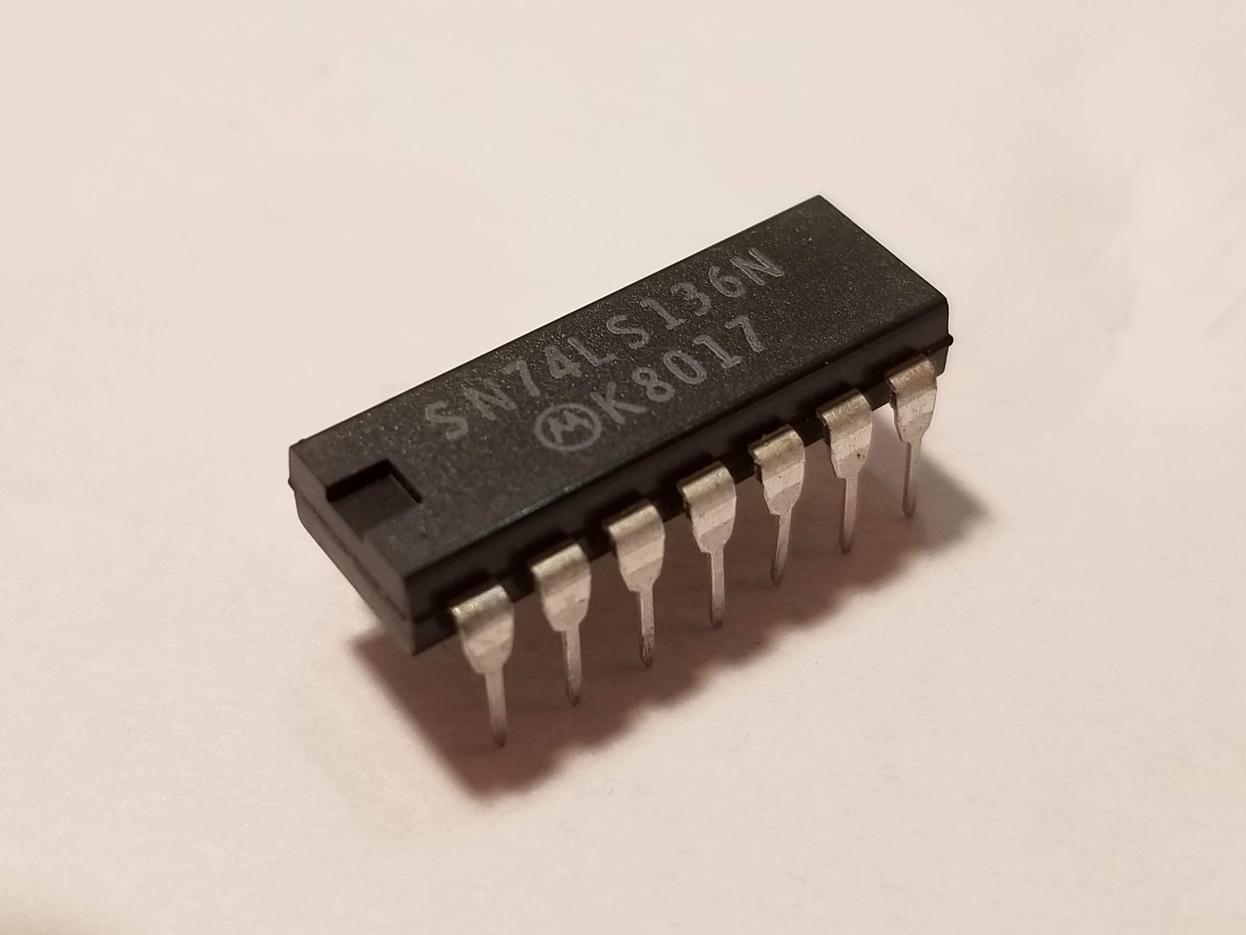 Picture of 74136 Quad 2-In XOR, Open-Collector