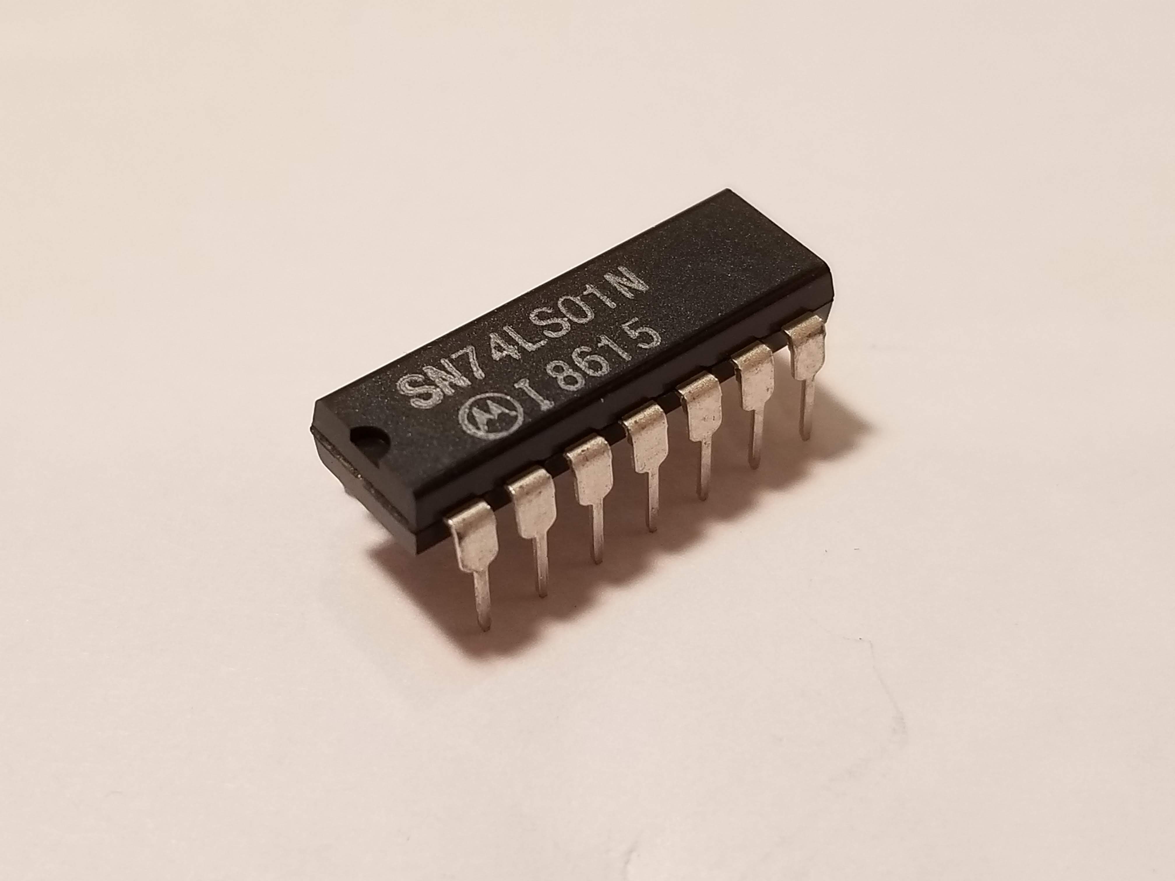 Picture of 7401 Quad 2NAND, Open-Collector