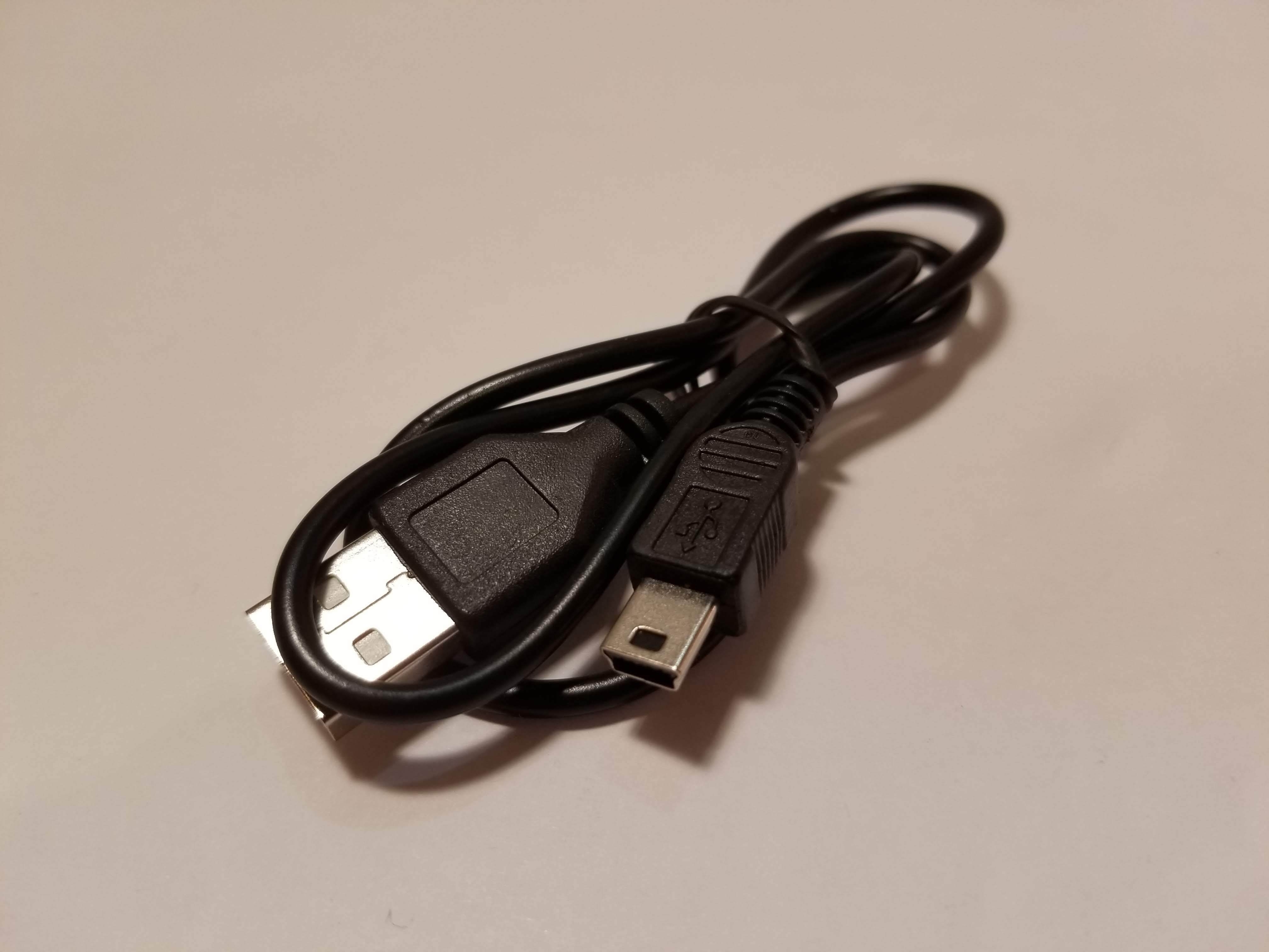 Picture of Mini USB A to Mini B Cable